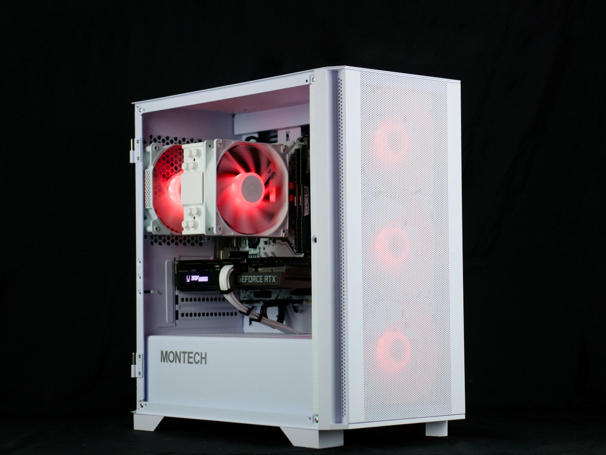 🧊❄️🧊 White Gaming PC – RTX 3060 TI , Ryzen 5 3600, 16GB RAM, 500GB SSD - WiFi, BlueTooth 🧊❄️🧊