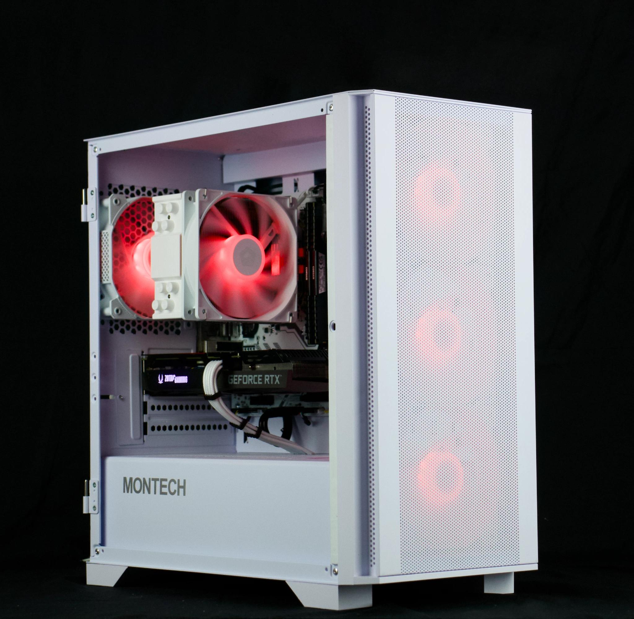 🧊❄️🧊 White Gaming PC – RTX 3060 TI , Ryzen 5 3600, 16GB RAM, 500GB SSD - WiFi, BlueTooth 🧊❄️🧊