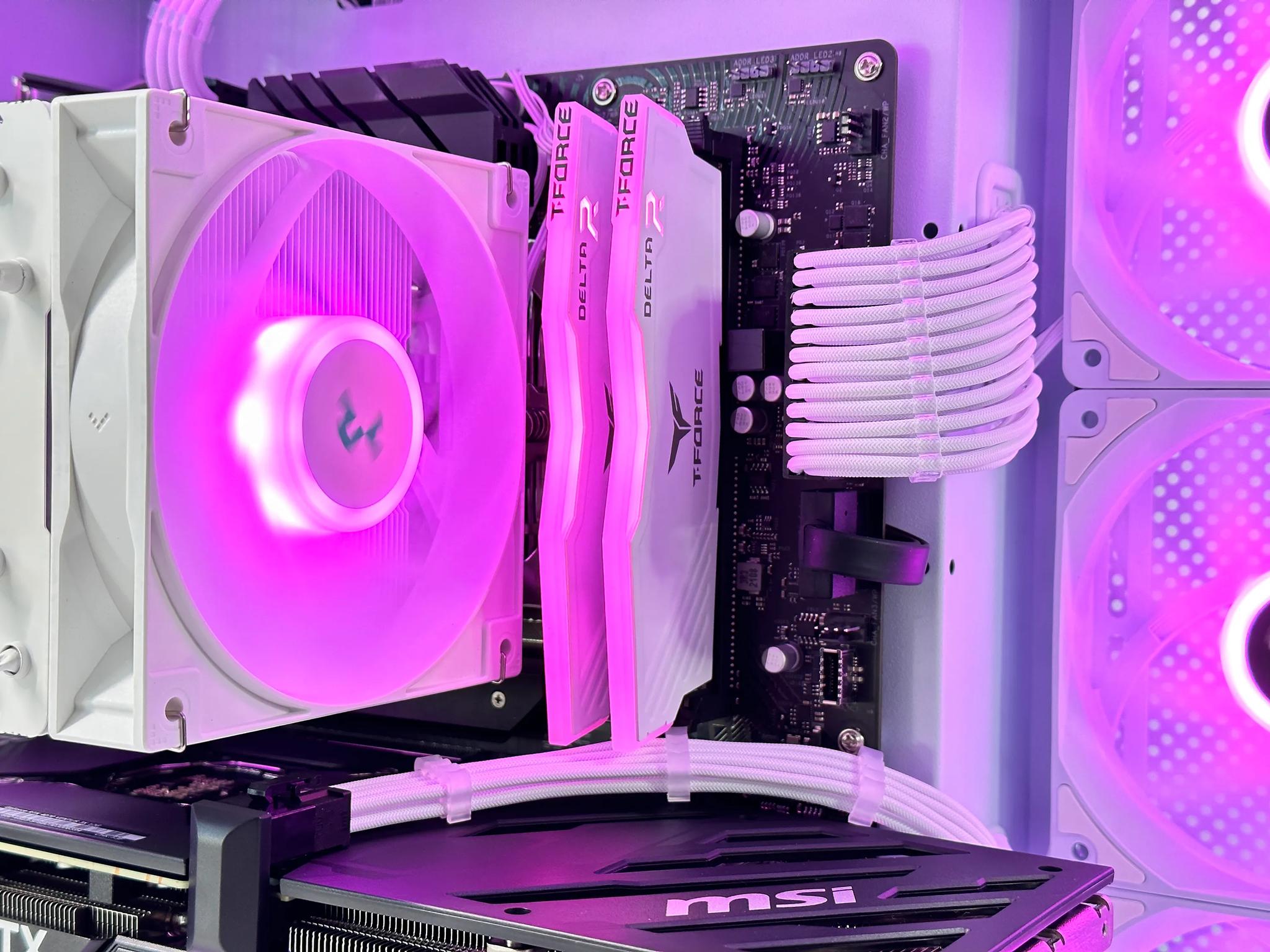 🧊Frozen 🧊Gaming PC❄️Nvidia RTX 4070 12GB❄️Intel 13500T 14Core❄️32GB DDR4❄️1TB NVME