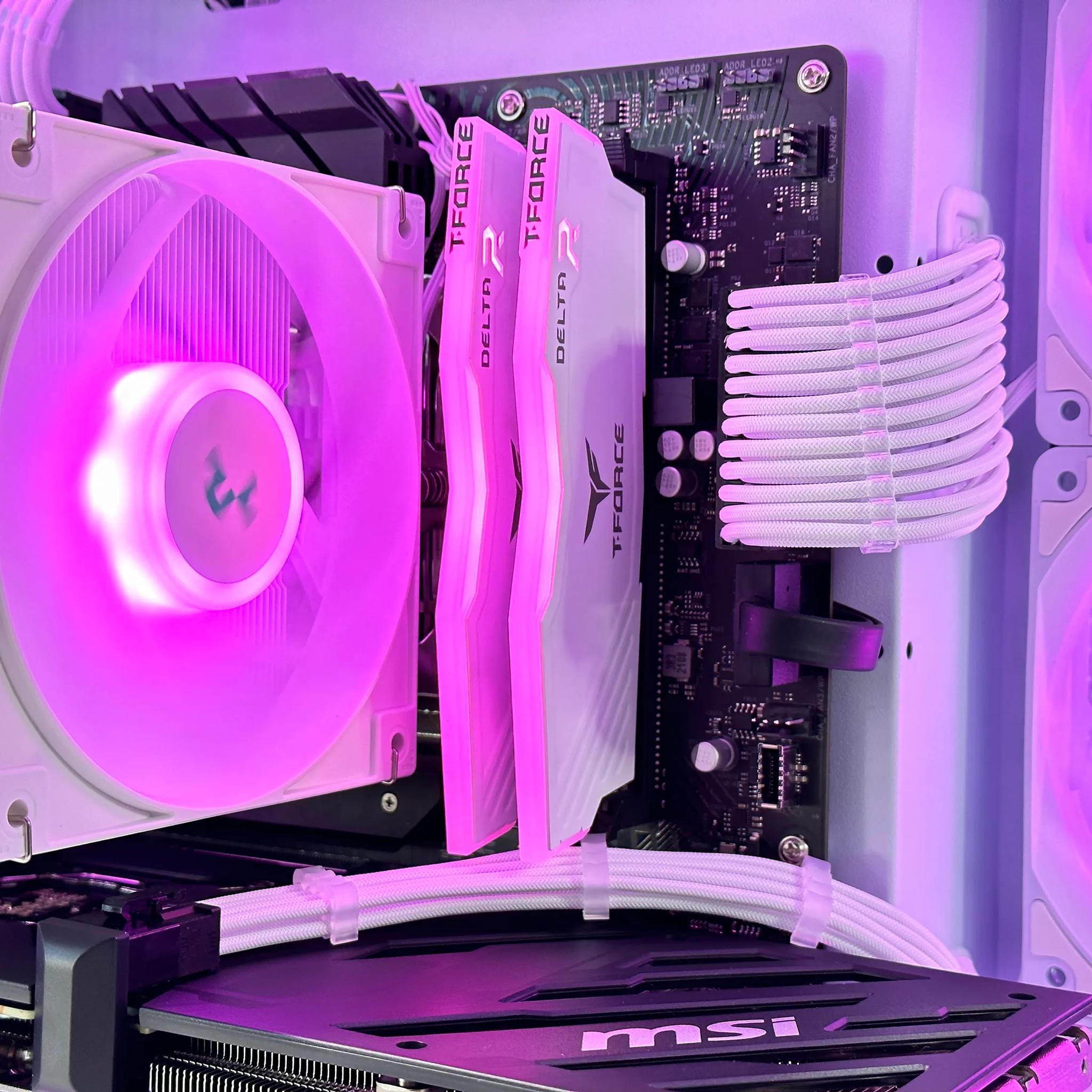 🧊Frozen 🧊Gaming PC❄️Nvidia RTX 4070 12GB❄️Intel 13500T 14Core❄️32GB DDR4❄️1TB NVME