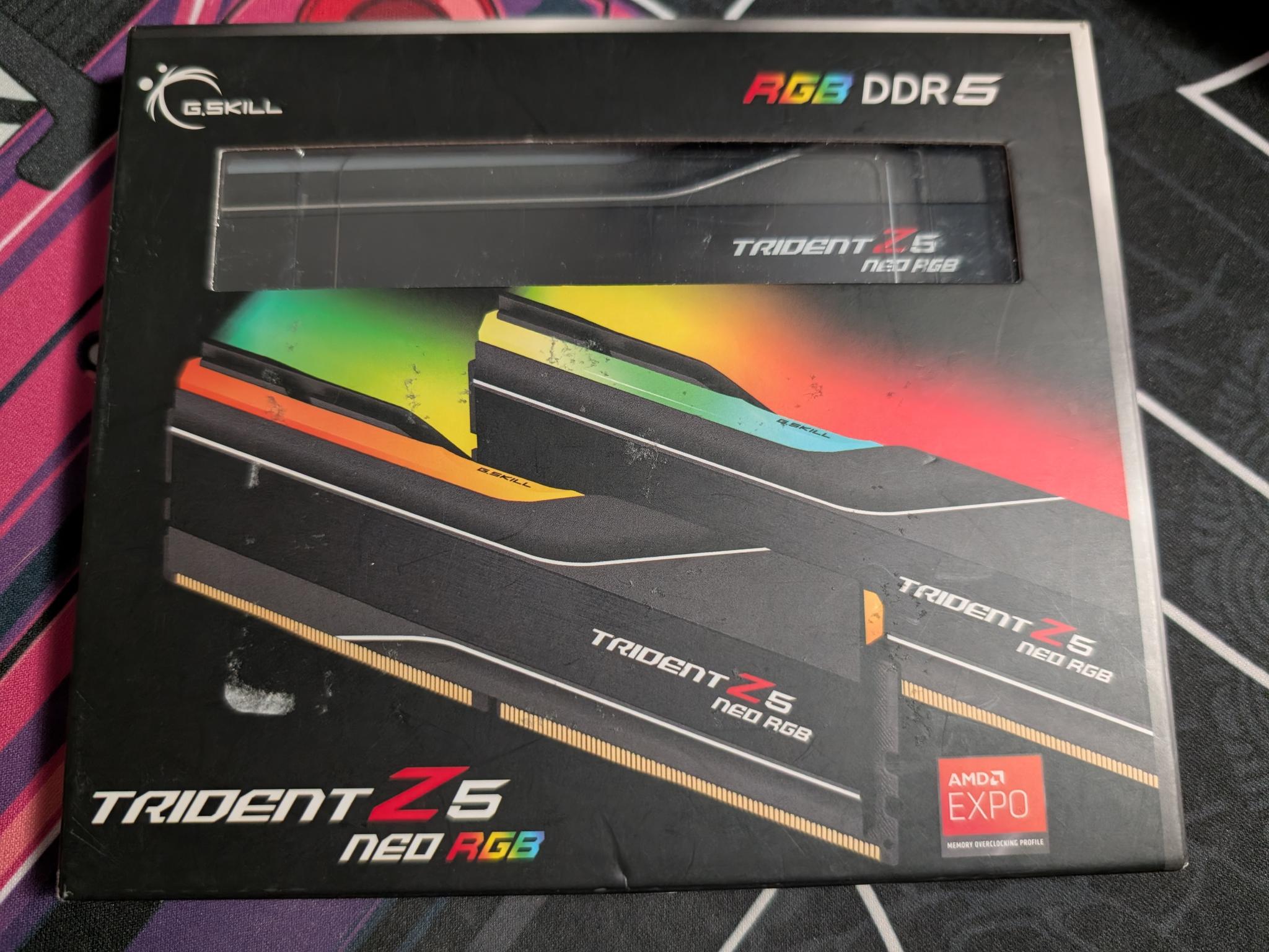 G.Skill Trident Z5 Neo RGB 32GB (2x16GB) DDR5 6000MHz CL30