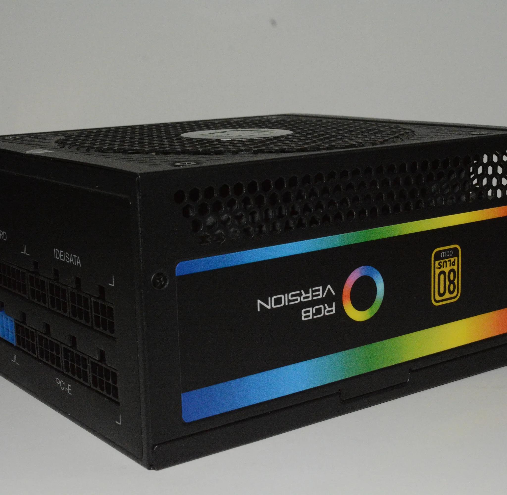 GAMEMAX 750W RGB Power Supply, 80 Plus Gold, Fully Modular, RGB-750