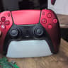 PlayStation 5 DualSense Wireless Controller- Volcanic Red Ksilver TMR JOYSTICKS