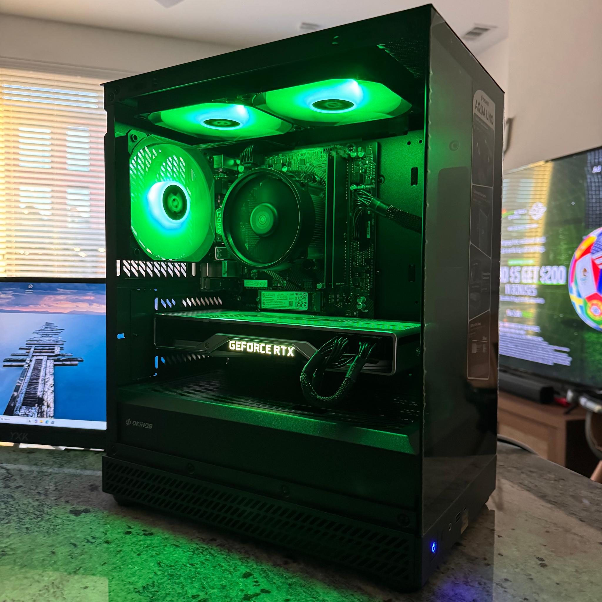 Gaming PC - RTX 2070 Super FE | Ryzen 5 4500 | 16GB RAM | Plug and Play