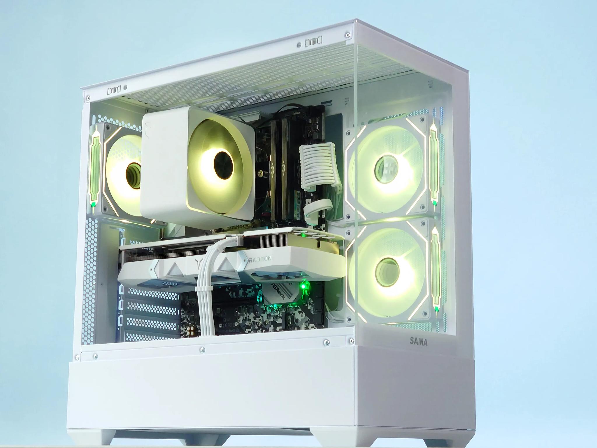 🍉🍈Gaming PC❄️AMD RX 6750 GRE 10GB GDDR6❄️AMD Ryzen 5 5500 6 core❄️32GB DDR4❄️1TB NVME