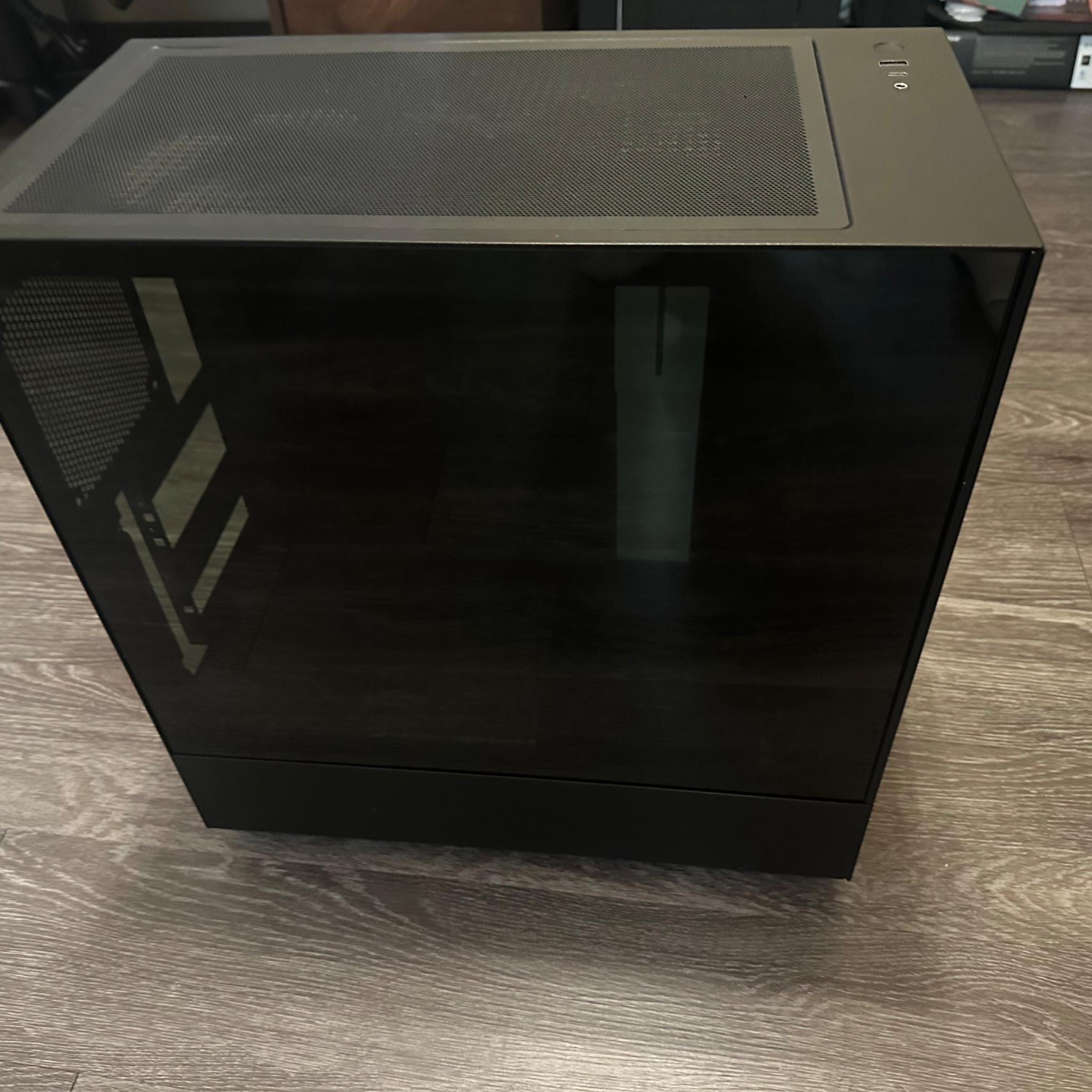 NZXT H5 Flow ATX mid tower PC case