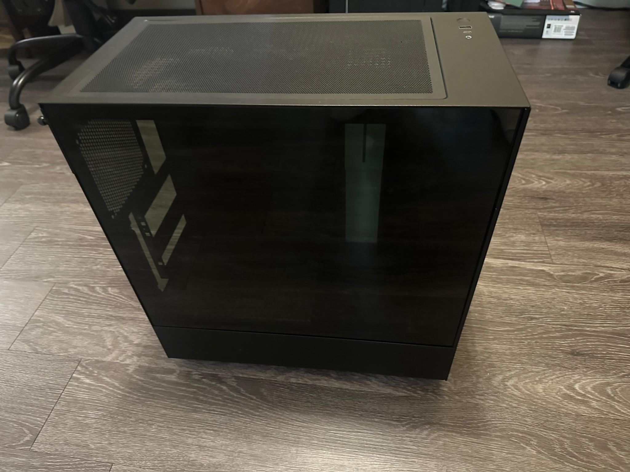 NZXT H5 Flow ATX mid tower PC case