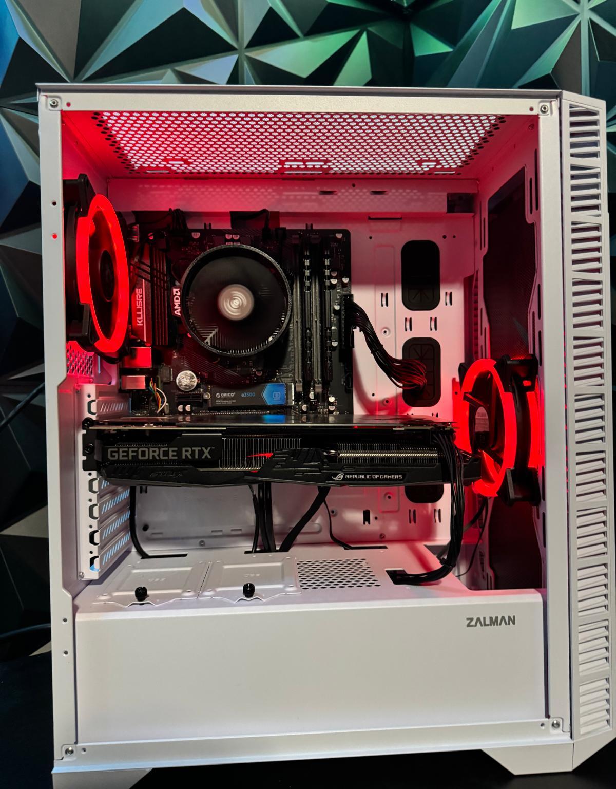 ❄️ Tusker 3660 RTX Iceberg❄️Ryzen 5 3600| RTX 2060| 16 GB DDR4|1 TB NVMe