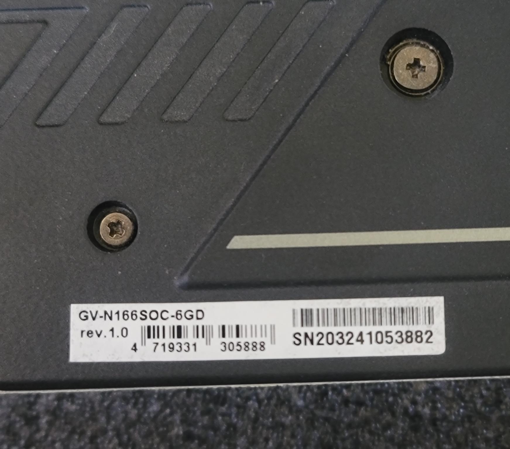 GeForce® GTX 1660 SUPER™ OC 6G