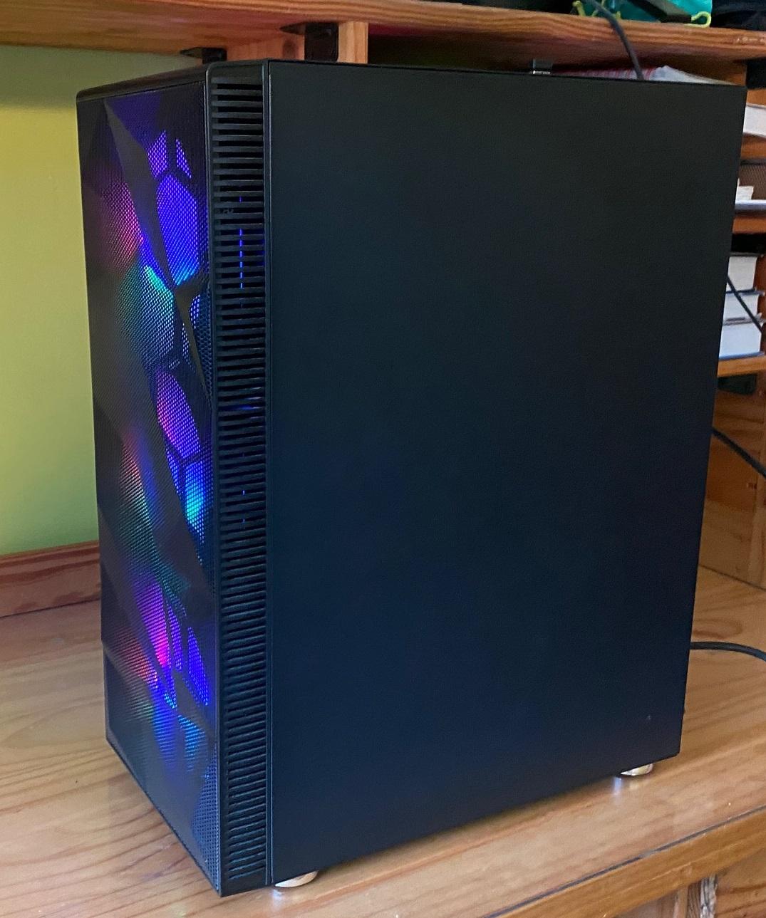 Custom-Built Gaming PC, 16GB RAM, 1 TB Storage, 6-core AMD Ryzen-5 7600X CPU, 16 GB VRAM