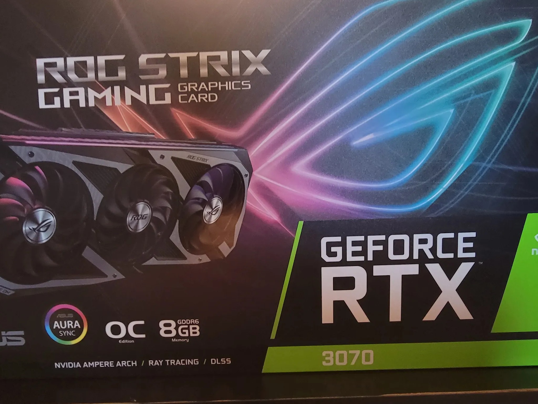 Asus ROG Strix RTX 3070 8gb 0C