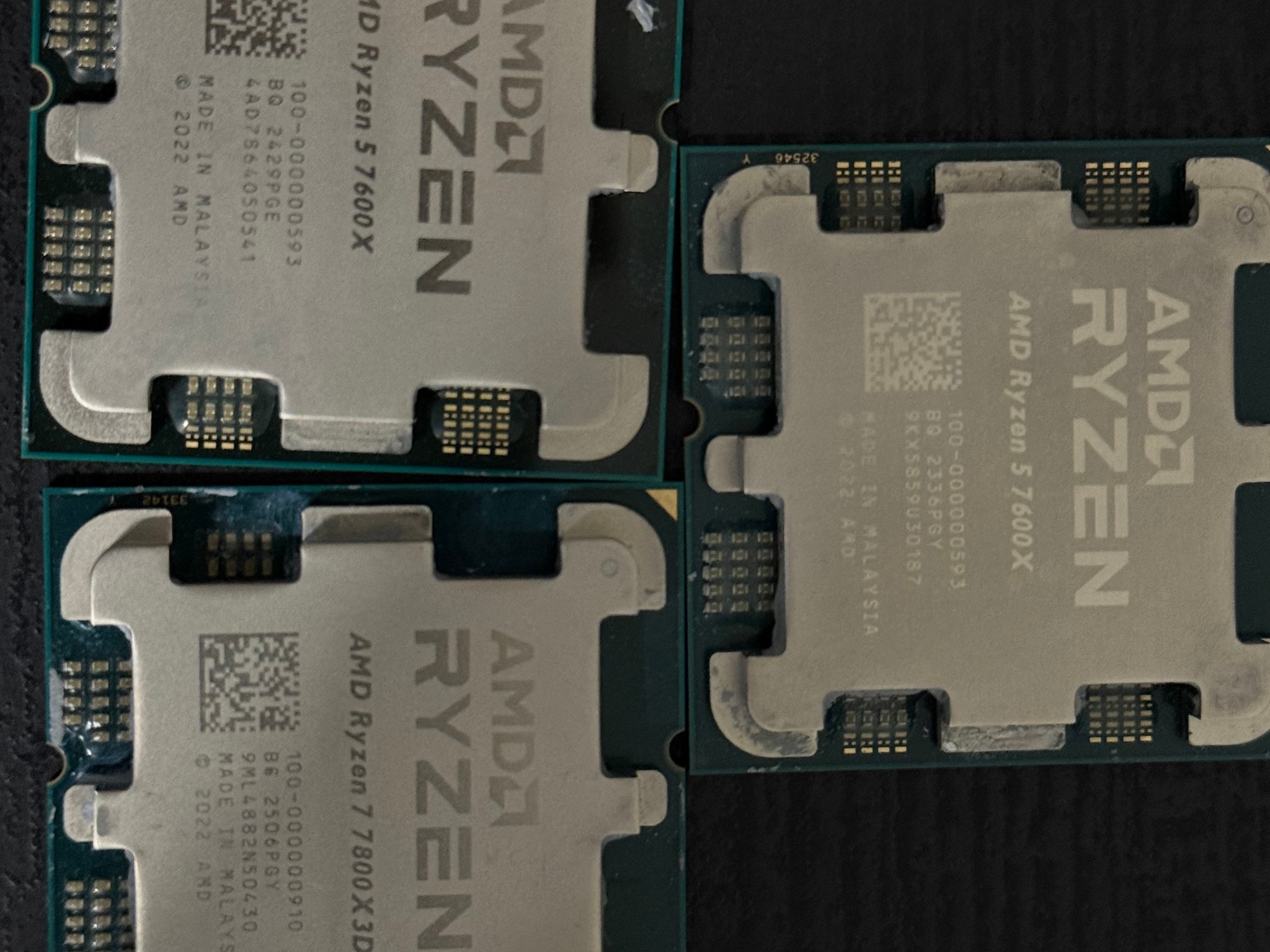 3 AM5 CPUs, B650 and M.2 SSD COMBO