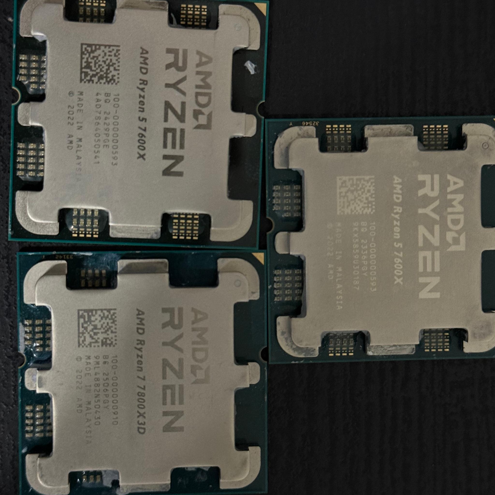 3 AM5 CPUs, B650 and M.2 SSD COMBO