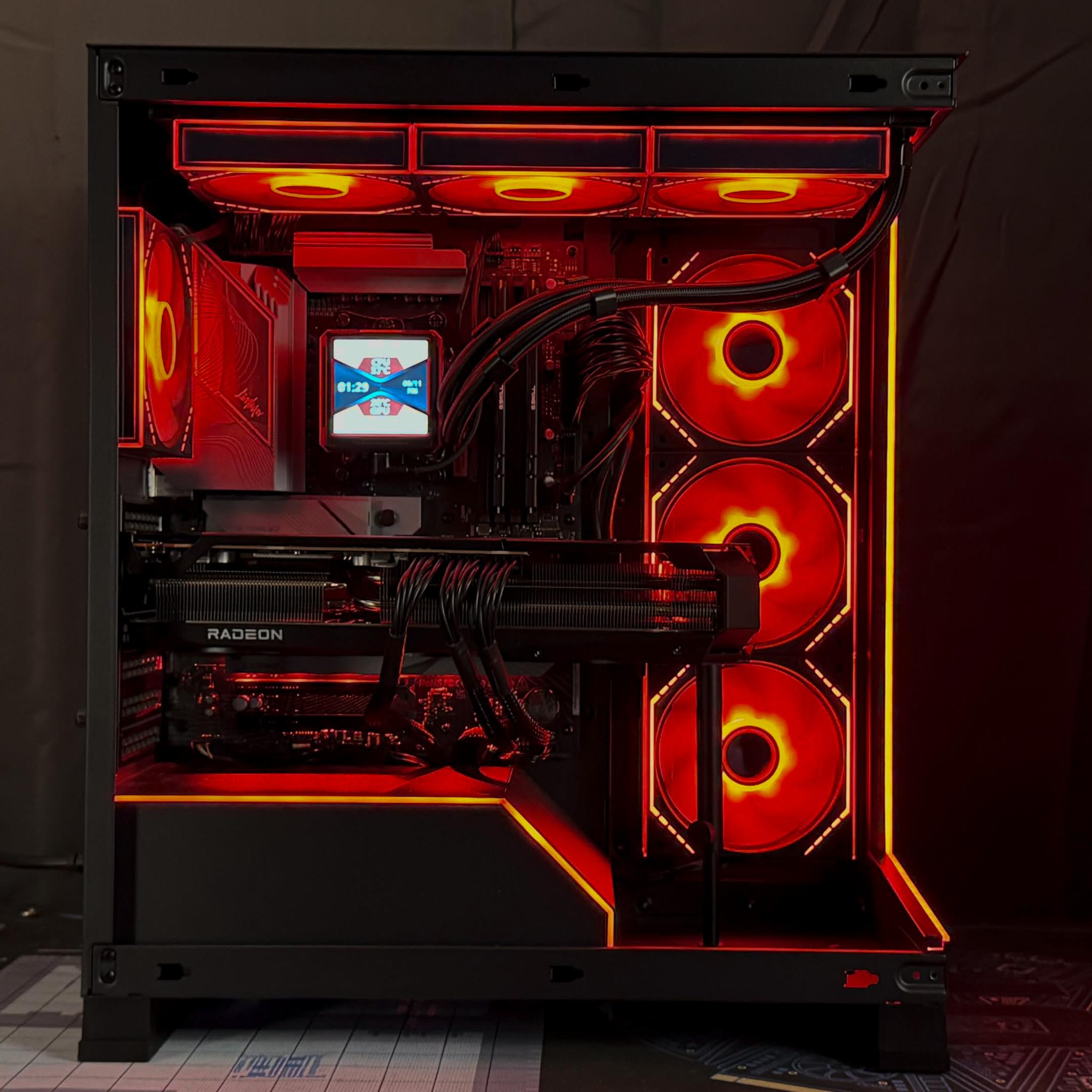 Red Devil v2 - 9800X3D, 9070XT 16GB, 2TB SSD. 32GB DDR5, Wifi