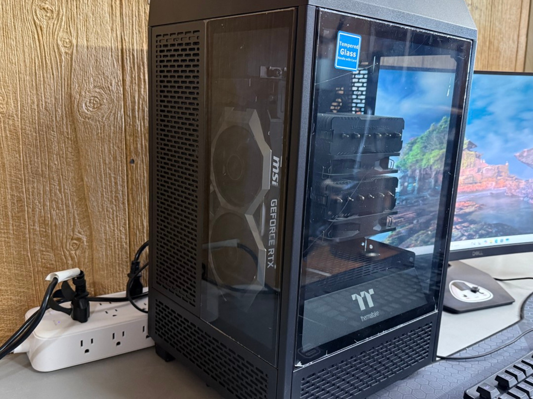 Thermaltake Tower 100 Showcase PC - 11700K, 64GB, RTX 2060 12gb, 2TB NVME, Ready to Work or Game!