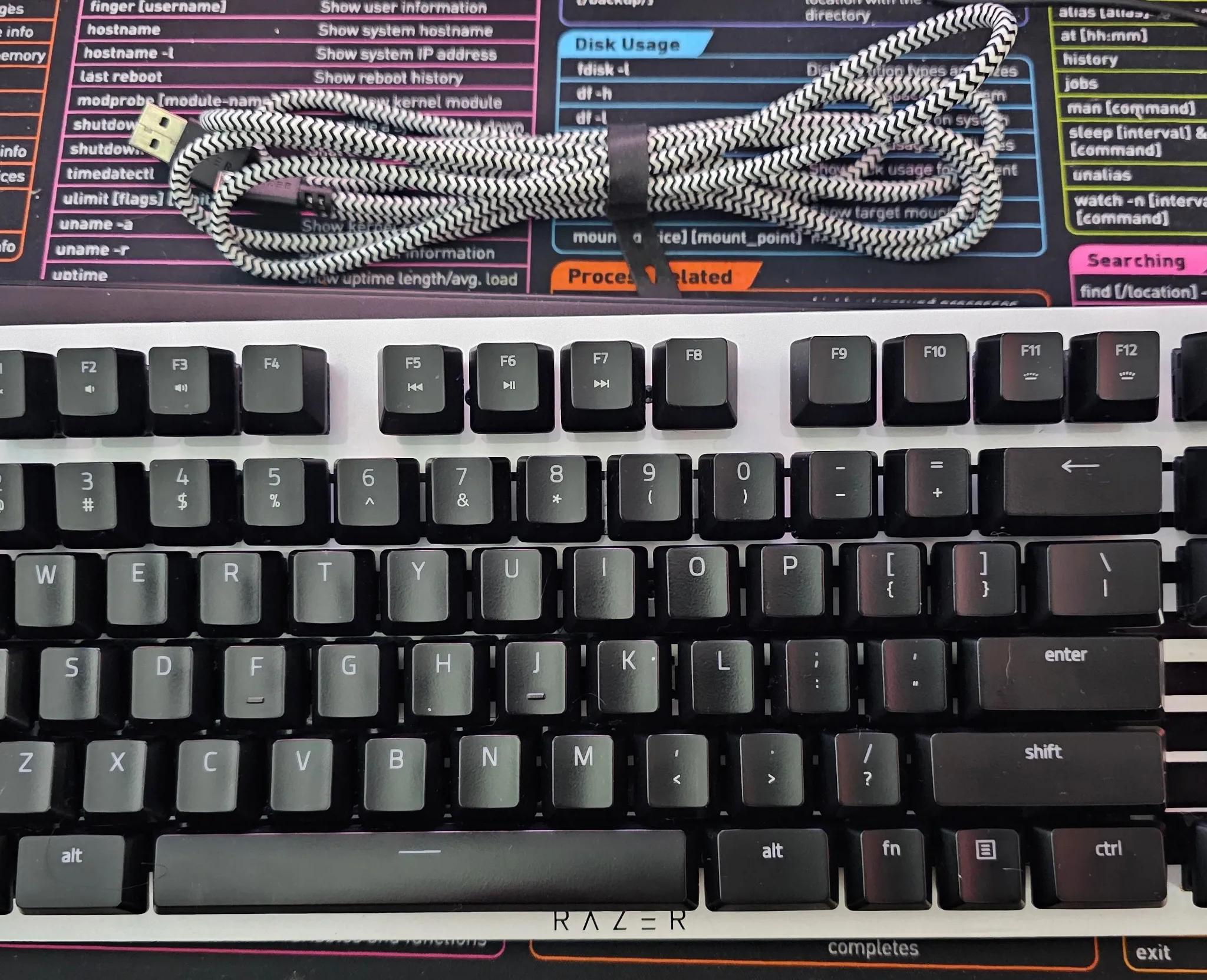 Razer BlackWidow Lite Stormtrooper Edition Mechanical Keyboard – Razer Orange Switches