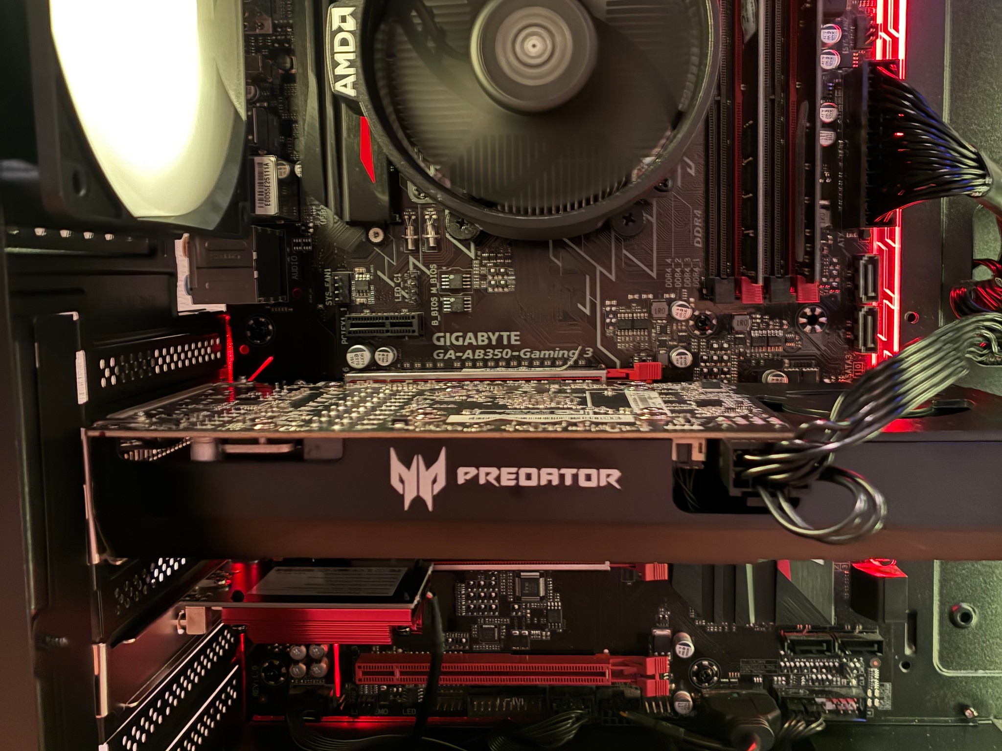 RX 580X R5 1500X CUSTOM GAMING PC 512GB NVME SSD 16GB DDR4 WIFI 6 BLUETOOTH WINDOWS 10