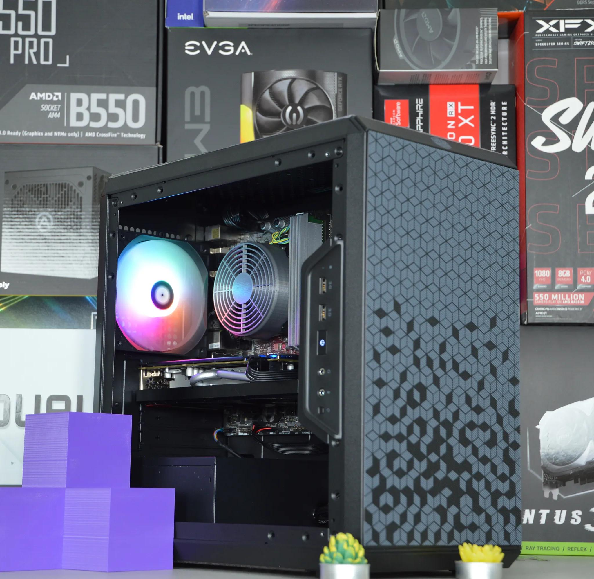 🍱🍱| RX 580 8GB | INTEL i3 8100 | 16GB DDR4 RAM | 512GB SATA SSD | Lunch Box 2.0 |