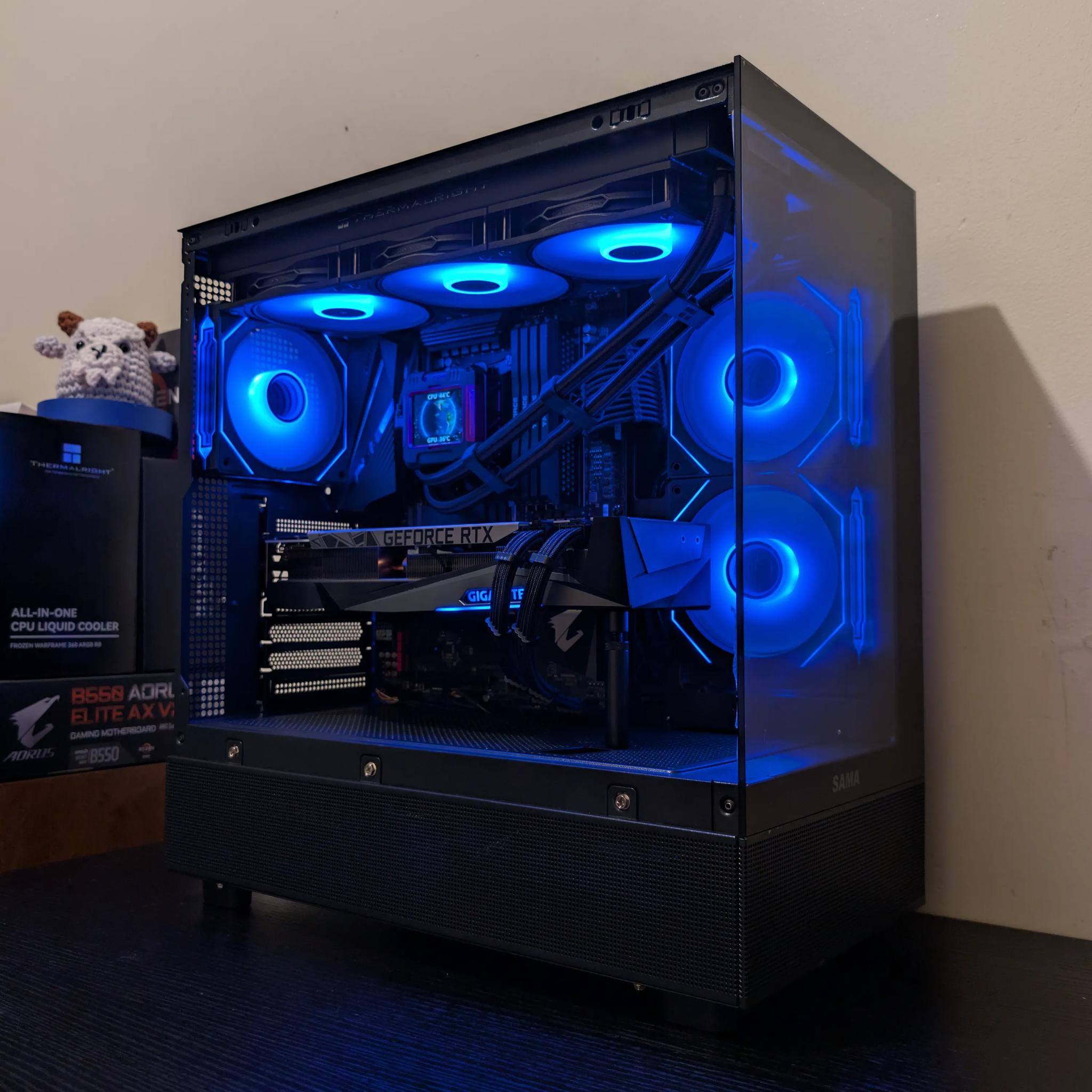 🔥1440p Gaming Beast | RTX 3080 | Ryzen 7 5700X | 1TB SSD | 32GB RAM | WiFi 6 & Bluetooth🔥