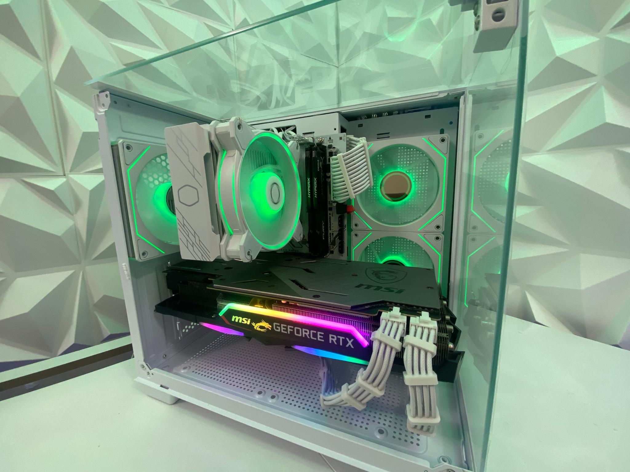 🎅🎅 White Elite Build – Ryzen 5 3600 + RTX 2080 8GB | 1080p/1440p High FPS Ready