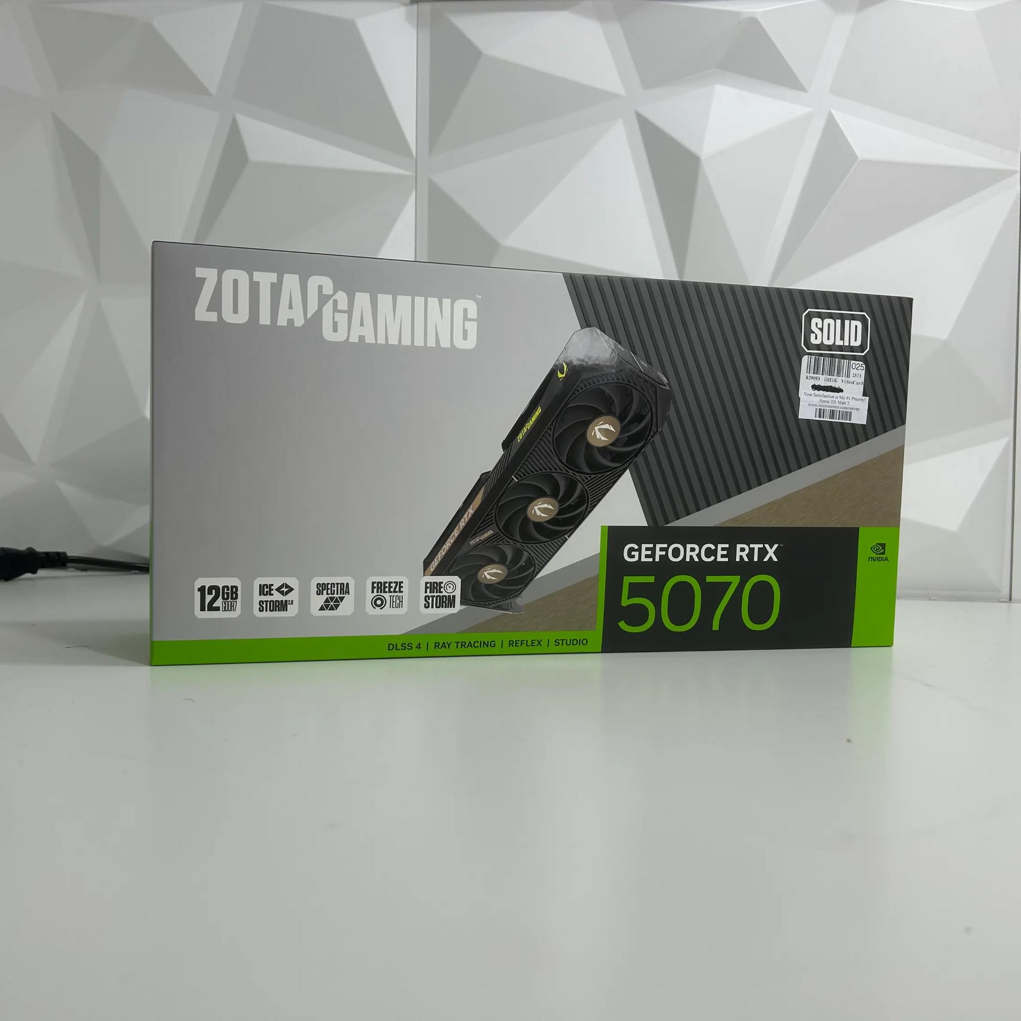 Zotac Solid RTX 5070 12GB