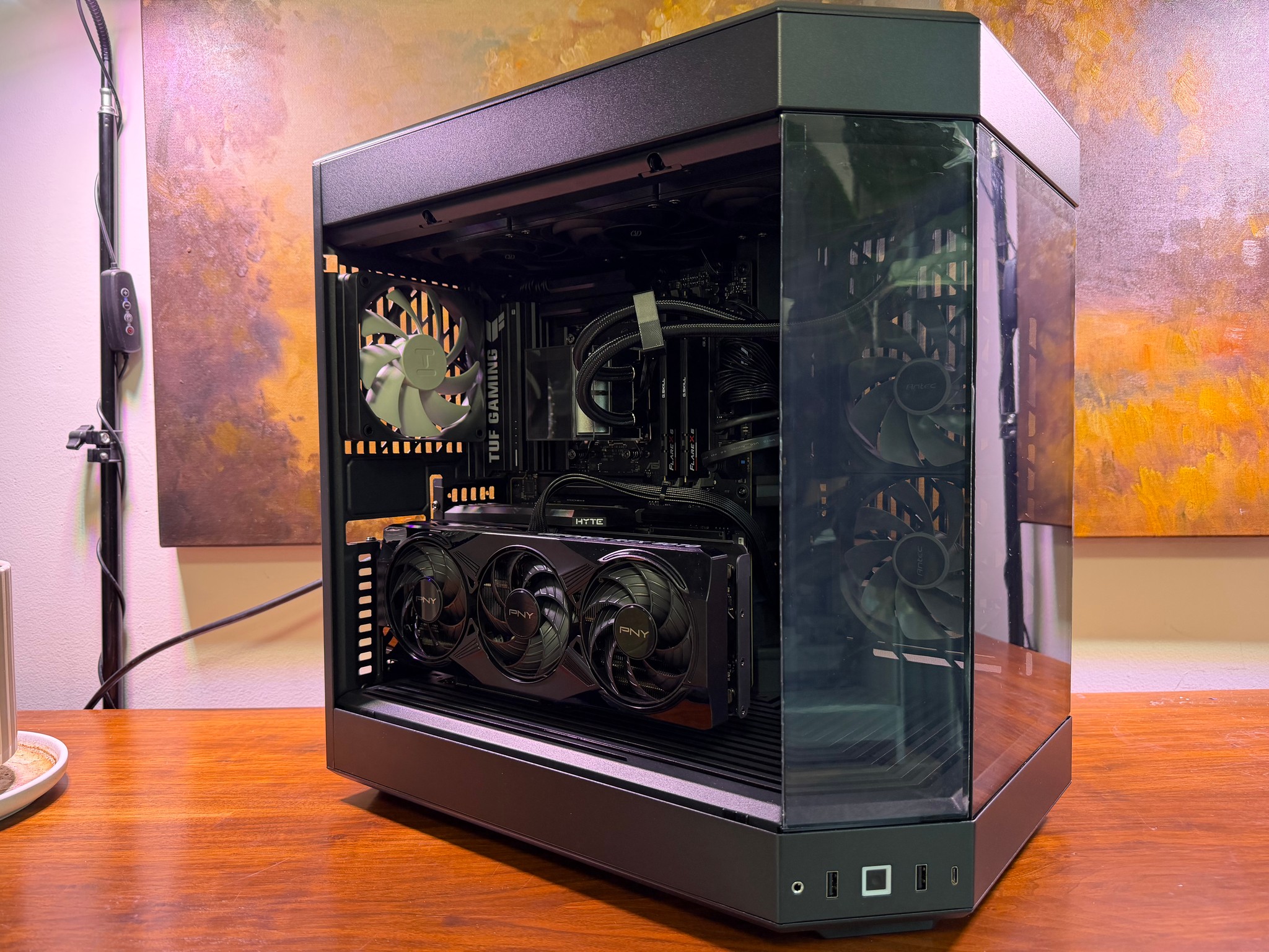 RTX 5070 12GB | Ryzen 5 7500X3D | 32GB 6000 | TUF B850-PLUS | 1TB NVMe | 360mm AIO | 850W PSU