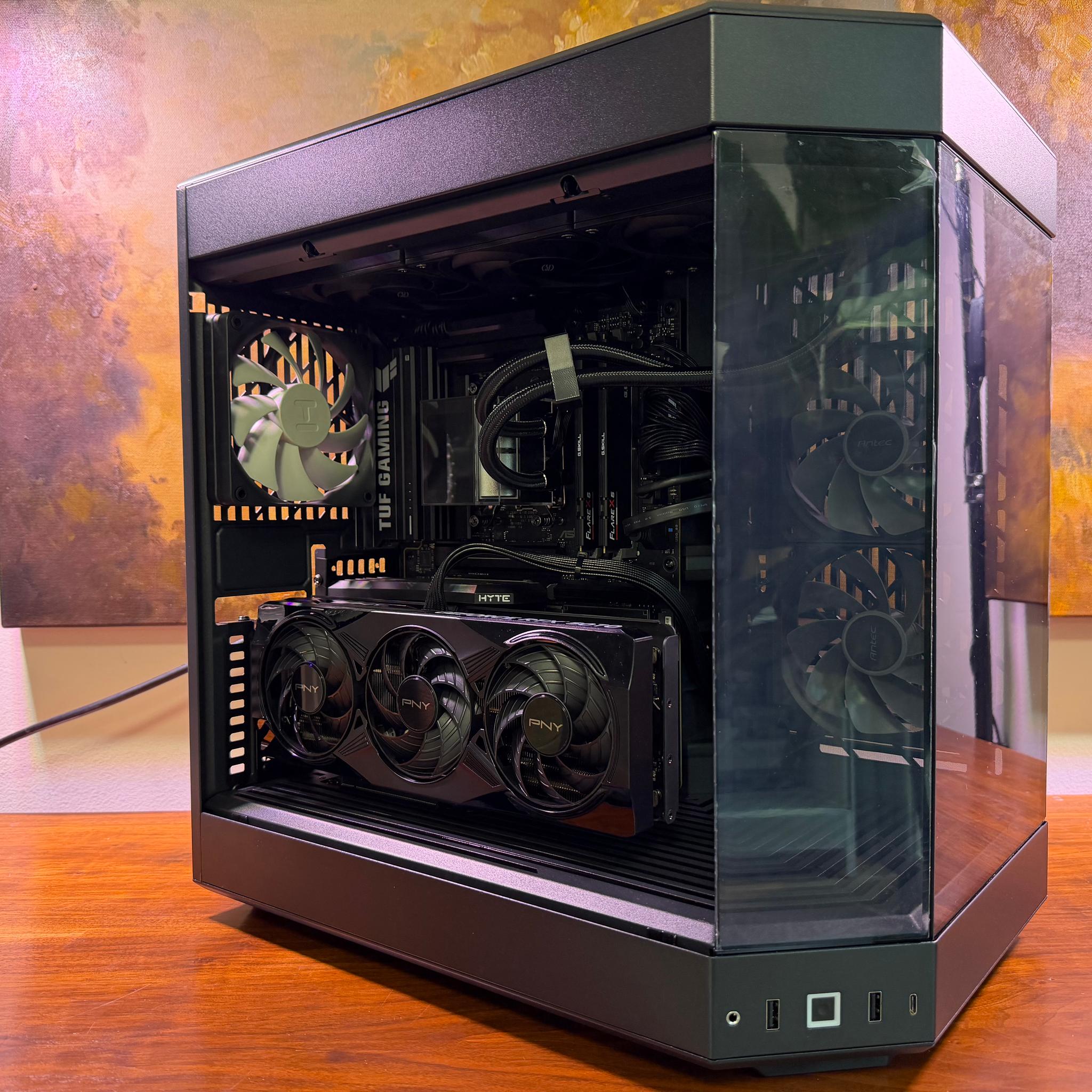 RTX 5070 12GB | Ryzen 5 7500X3D | 32GB 6000 | TUF B850-PLUS | 1TB NVMe | 360mm AIO | 850W PSU