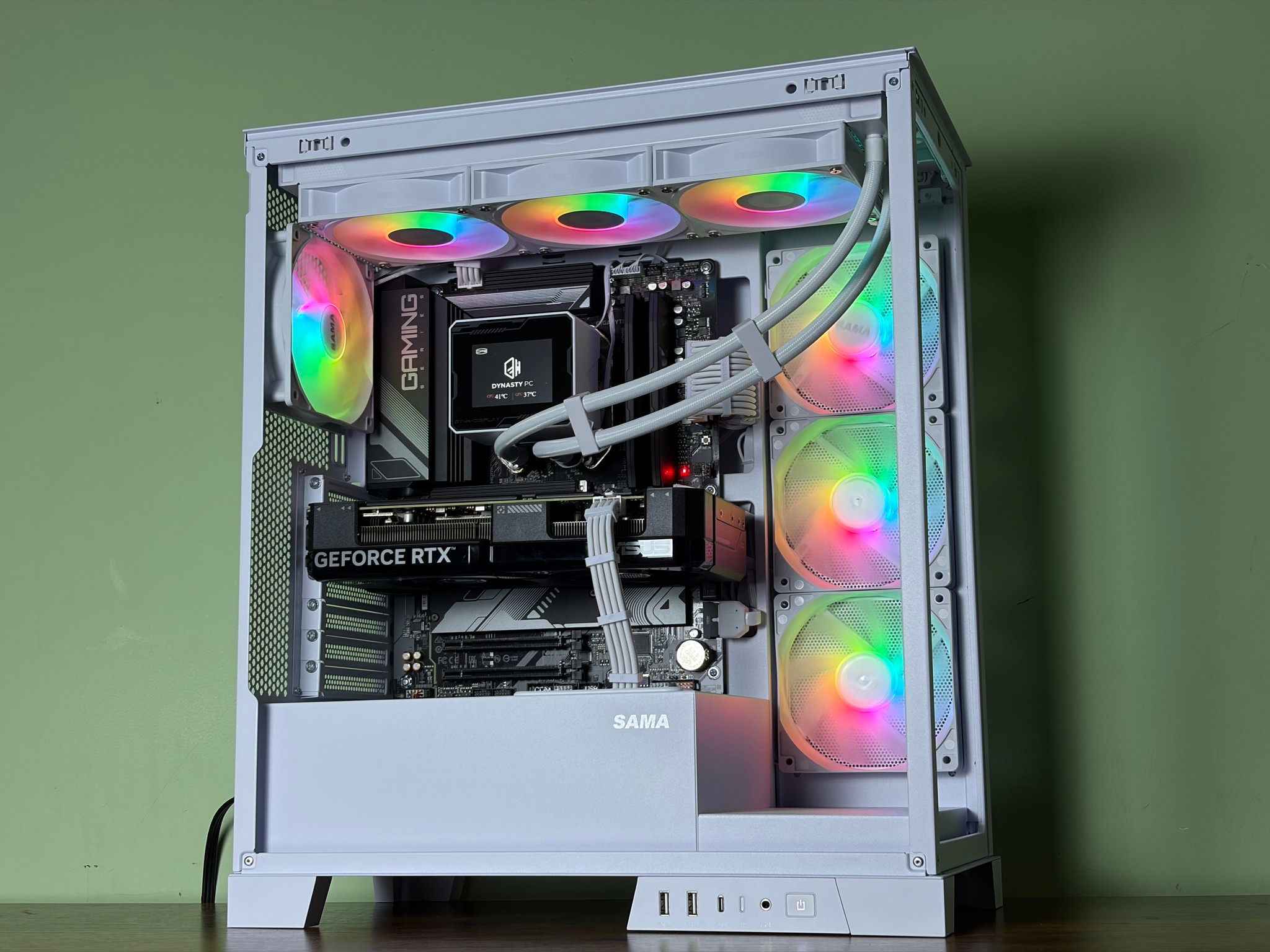 Beast Gaming PC | RTX 4070 | Ryzen 5 9600X | 32GB DDR5 | 2TB SSD | Free Ship!