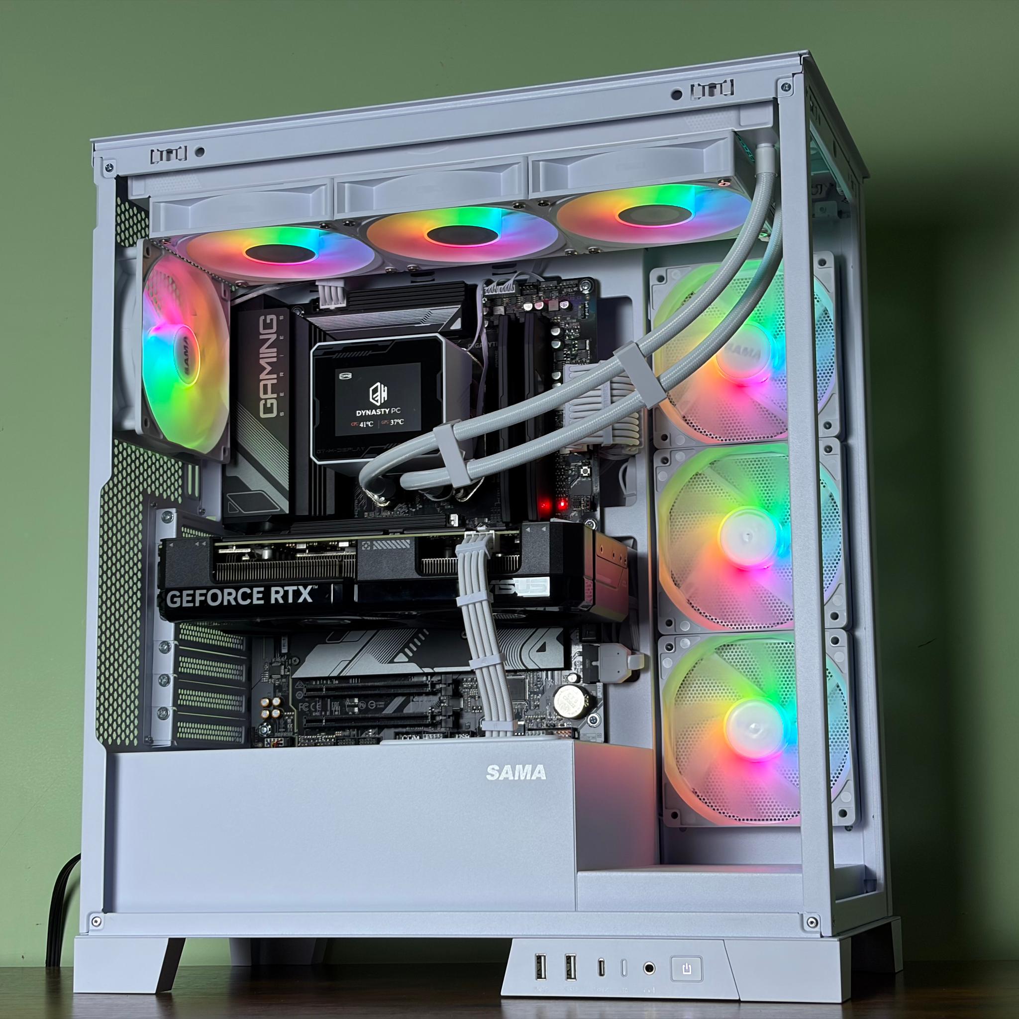 Beast Gaming PC | RTX 4070 | Ryzen 5 9600X | 32GB DDR5 | 2TB SSD | Free Ship!