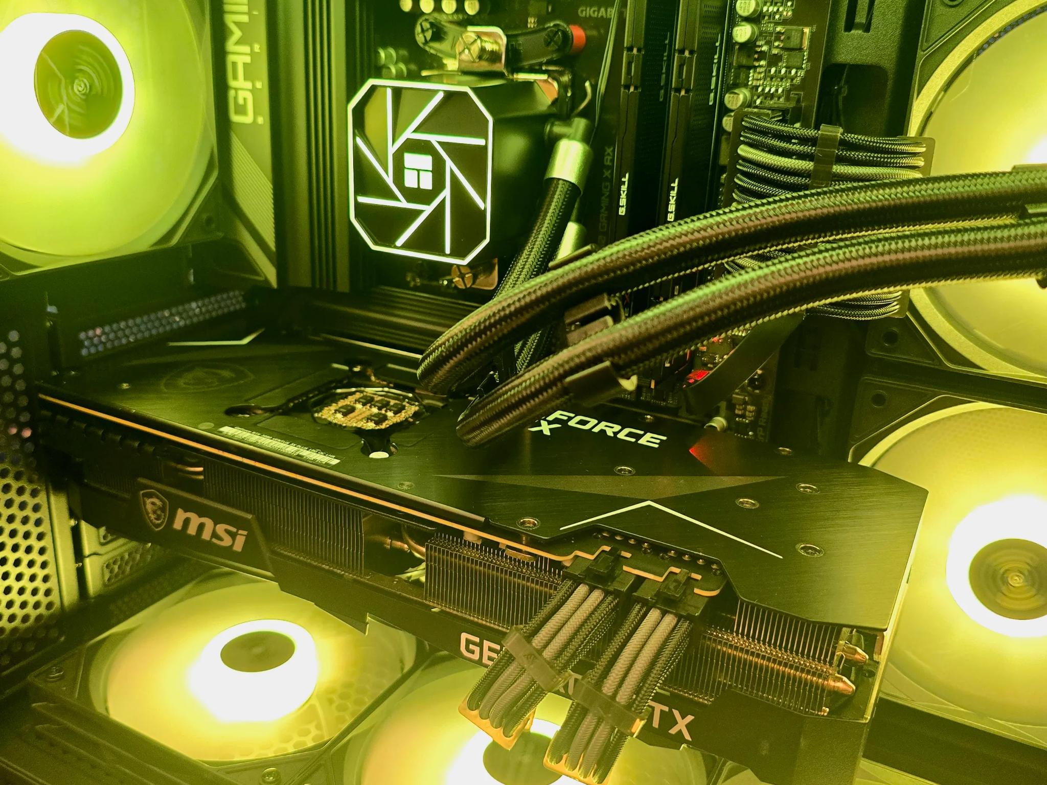 🟡⚫1440P CUSTOM AM5 PC | RTX 3080 OC | RYZEN 5 7600X | 6000Mhz 32GB RAM | 1TB M.2 SSD⚫🟡