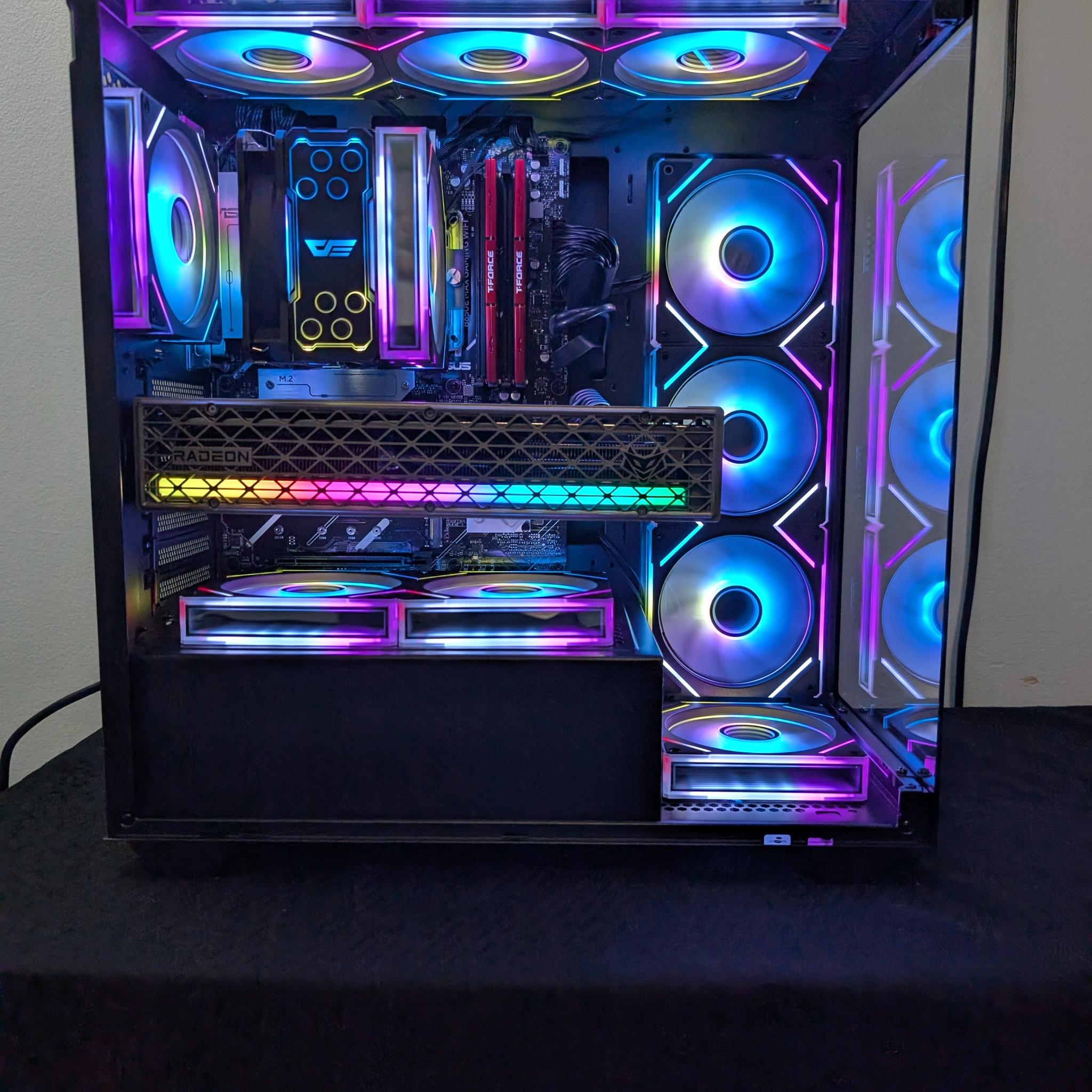 Radeon RX 9070 XT Custom Gaming PC-Ryzen 5 7600X3D-32GB DDR5 6000-1 TB NVME