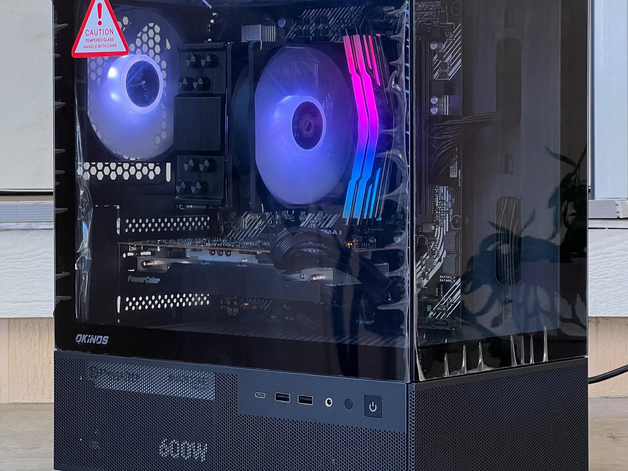 gaming pc | Rx 6600 | Ryzen 5 5500 | 16GB 3000mhz | 512gb ssd | windows 10
