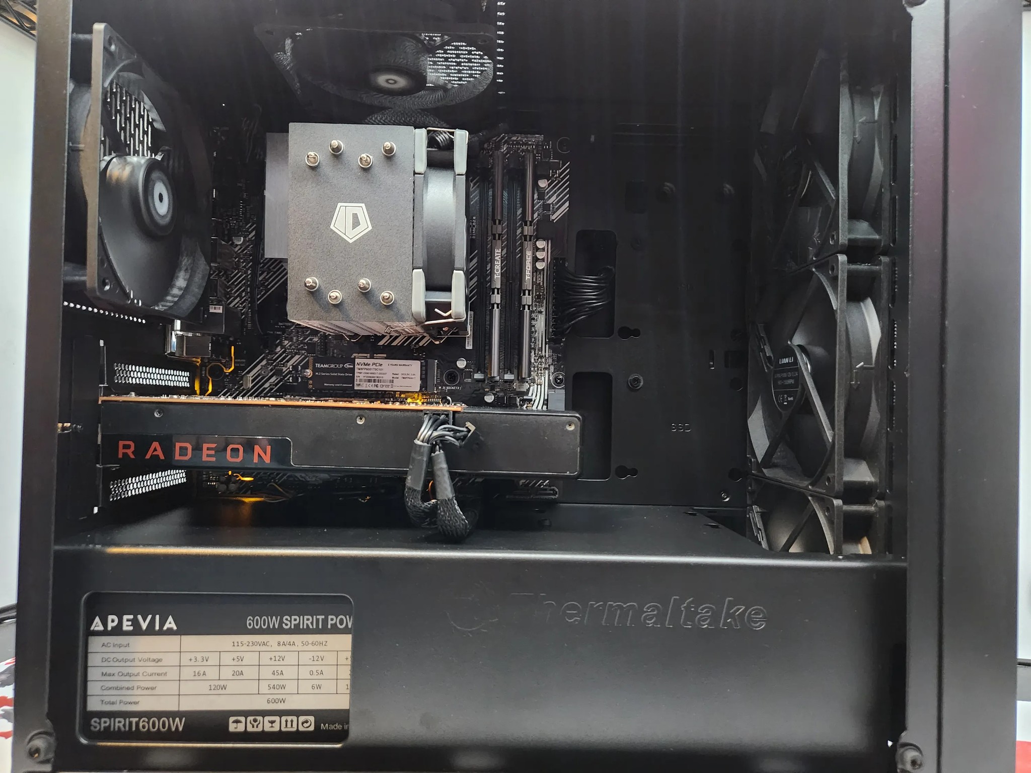 Budget Baller Stealth Build Ryzen 5 / 16GB / 1TB / RX570X