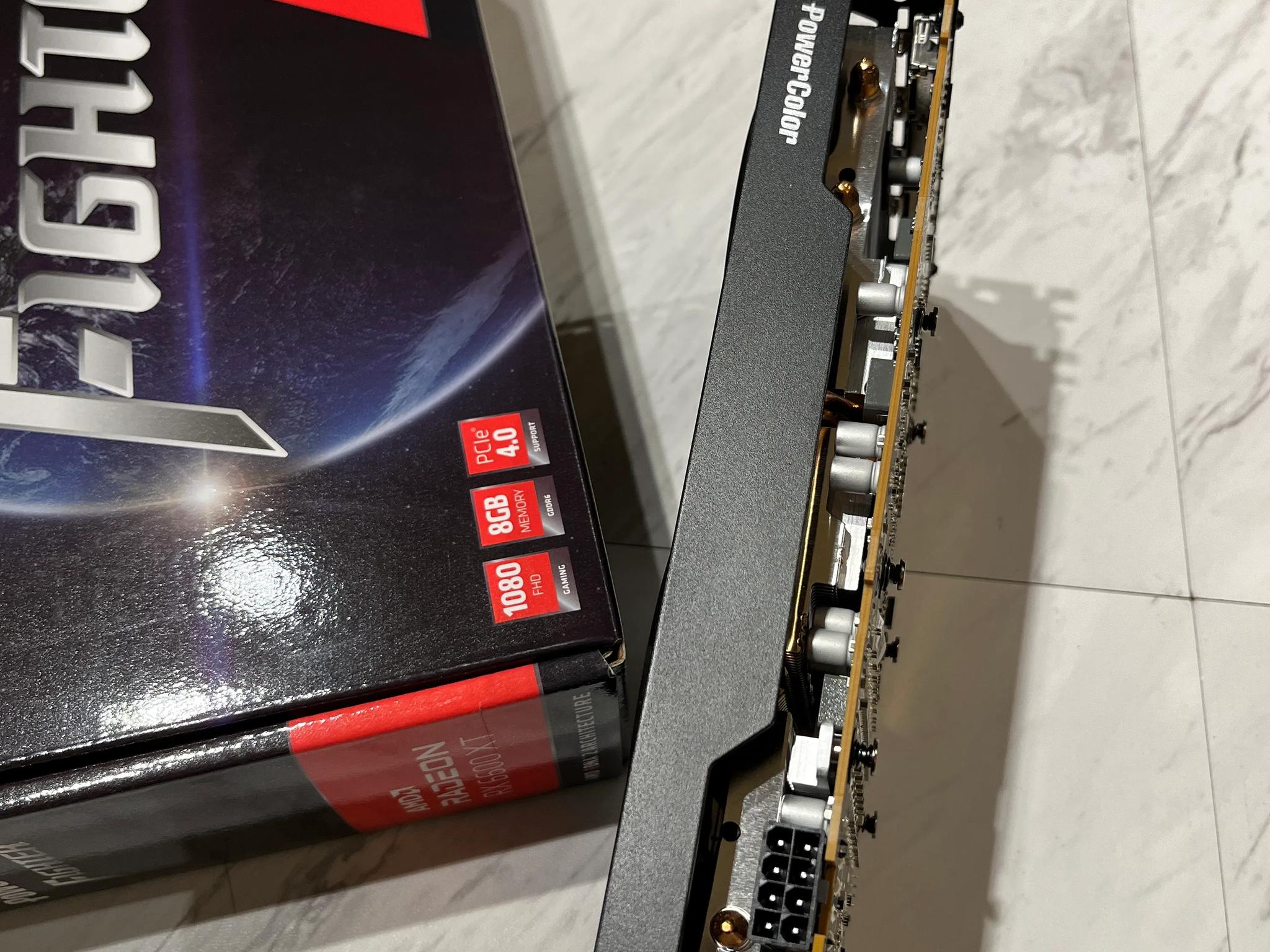 Like new AMD PowerColor RX 6600 XT