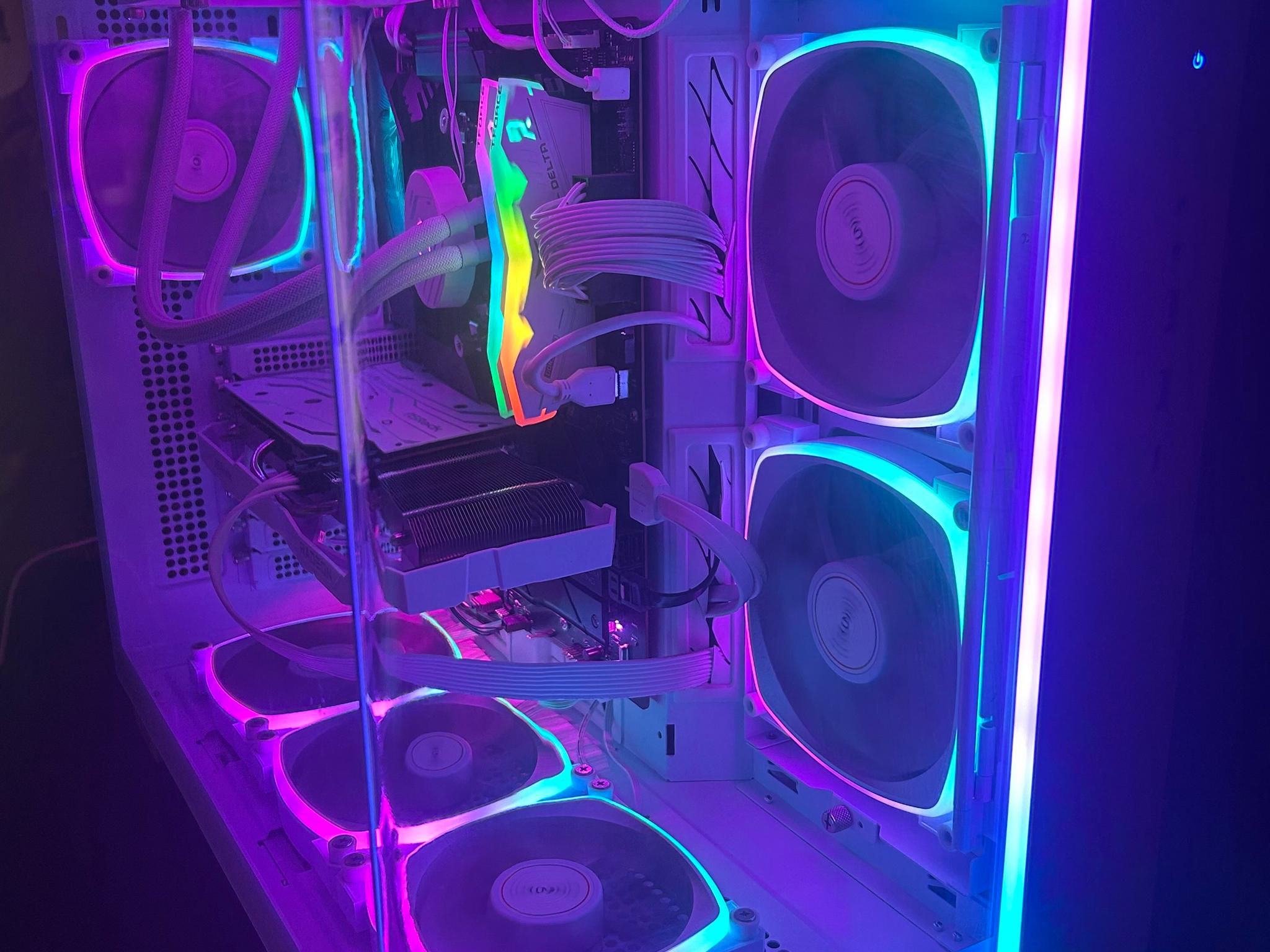 Custom Gaming PC Radeon RX 6600, 64GB DDR5 Ram, 1TB SSD, 8 TB HDD,  Ryzen 5 8600G