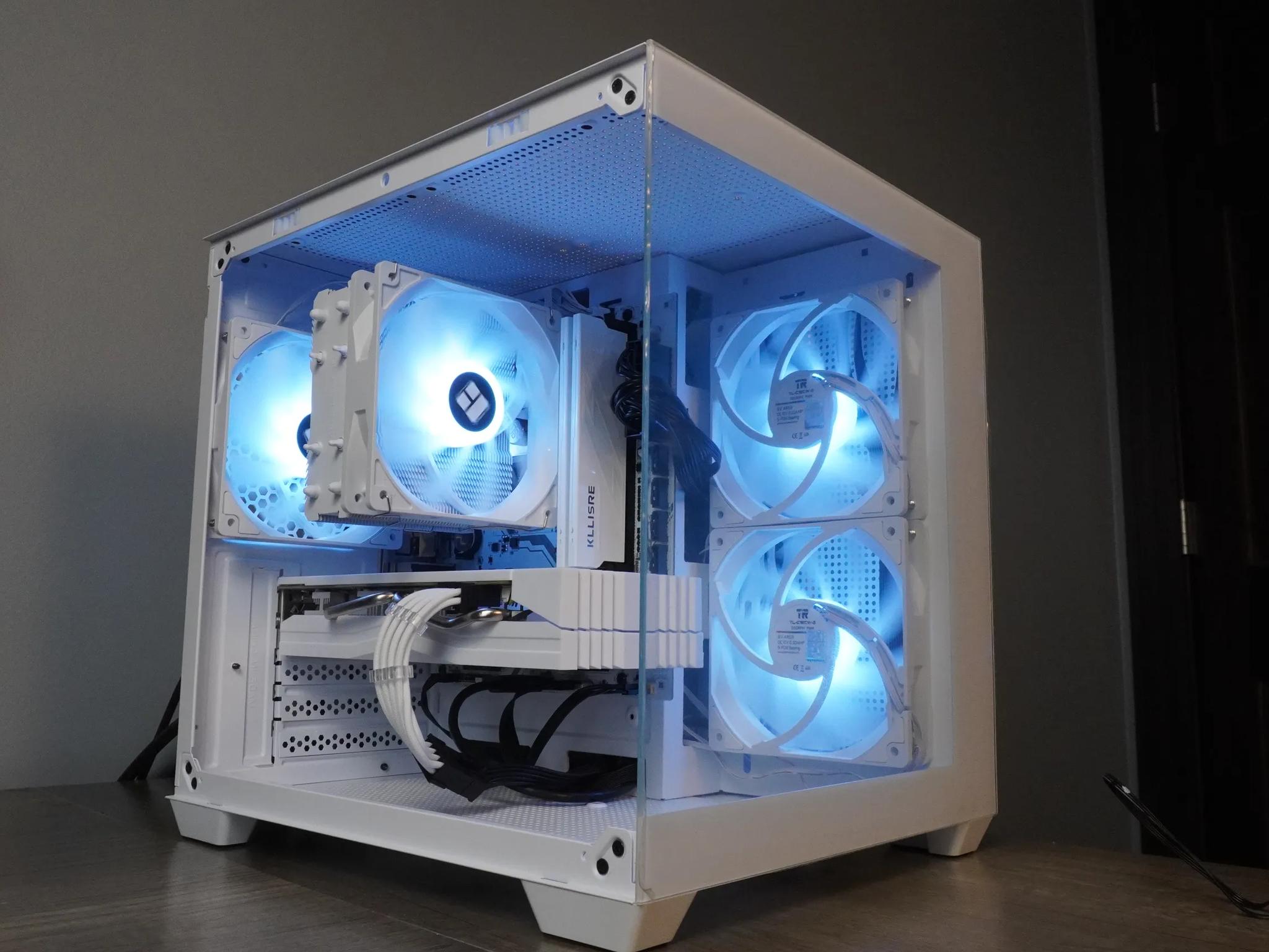 🤍ALL WHITE🤍 Starter GAMING MACHINE 🧡RX 580 2048SP 🧡 Ryzen 5 5500 | 32GB | 1TB...