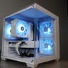 🤍ALL WHITE🤍 Starter GAMING MACHINE 🧡RX 580 2048SP 🧡 Ryzen 5 5500 | 32GB | 1TB...