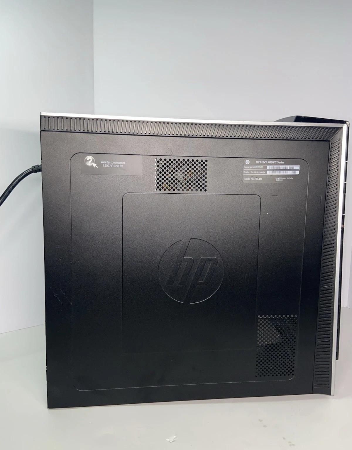 HP Envy 700-414 i5-4750 3.20GHz 12 GB Ram 180GB SSD Windows 11 Pro