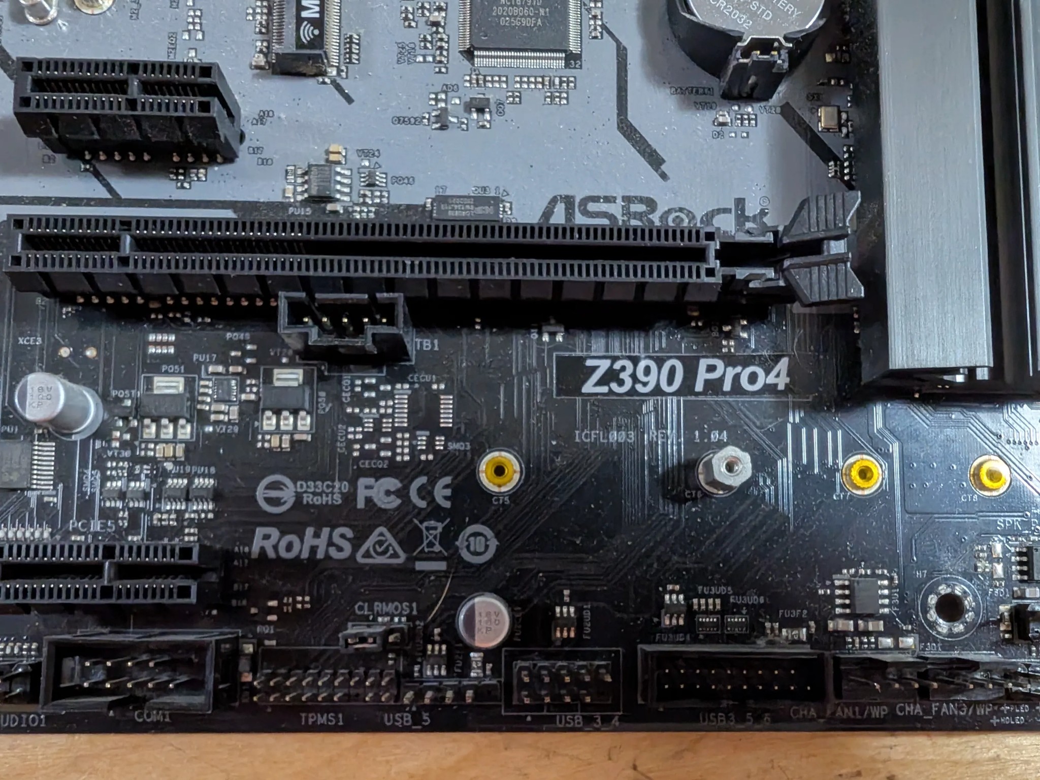AsRock Z390 Pro4 + Intel Core i7 8700K + 16GB DDR4