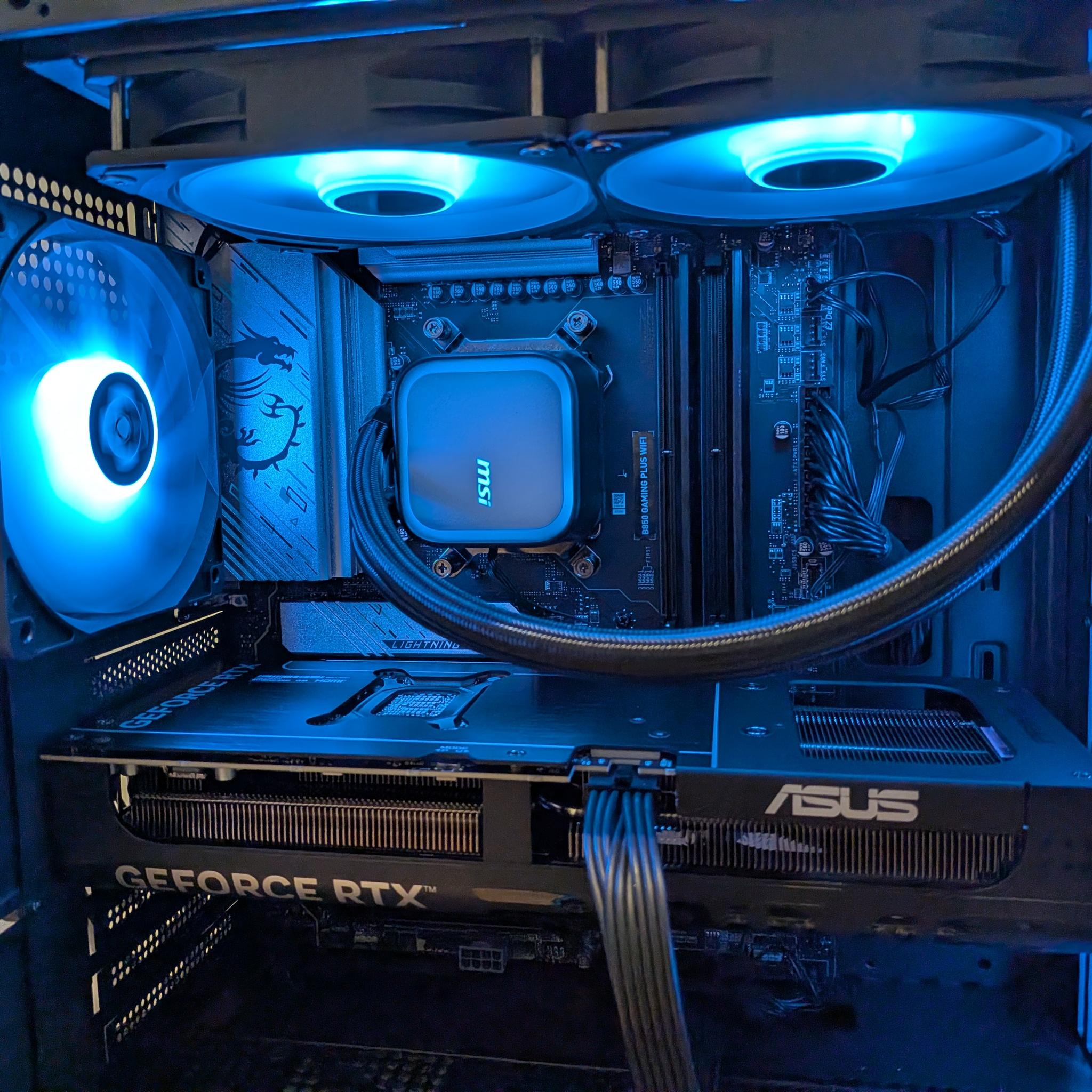 1440p Forest X3D - RTX 5070, Ryzen 7 7800X3D, 32 GB DDR5 RAM, 2 TB Gen 4 NVME, RGB, Liquid Cooled