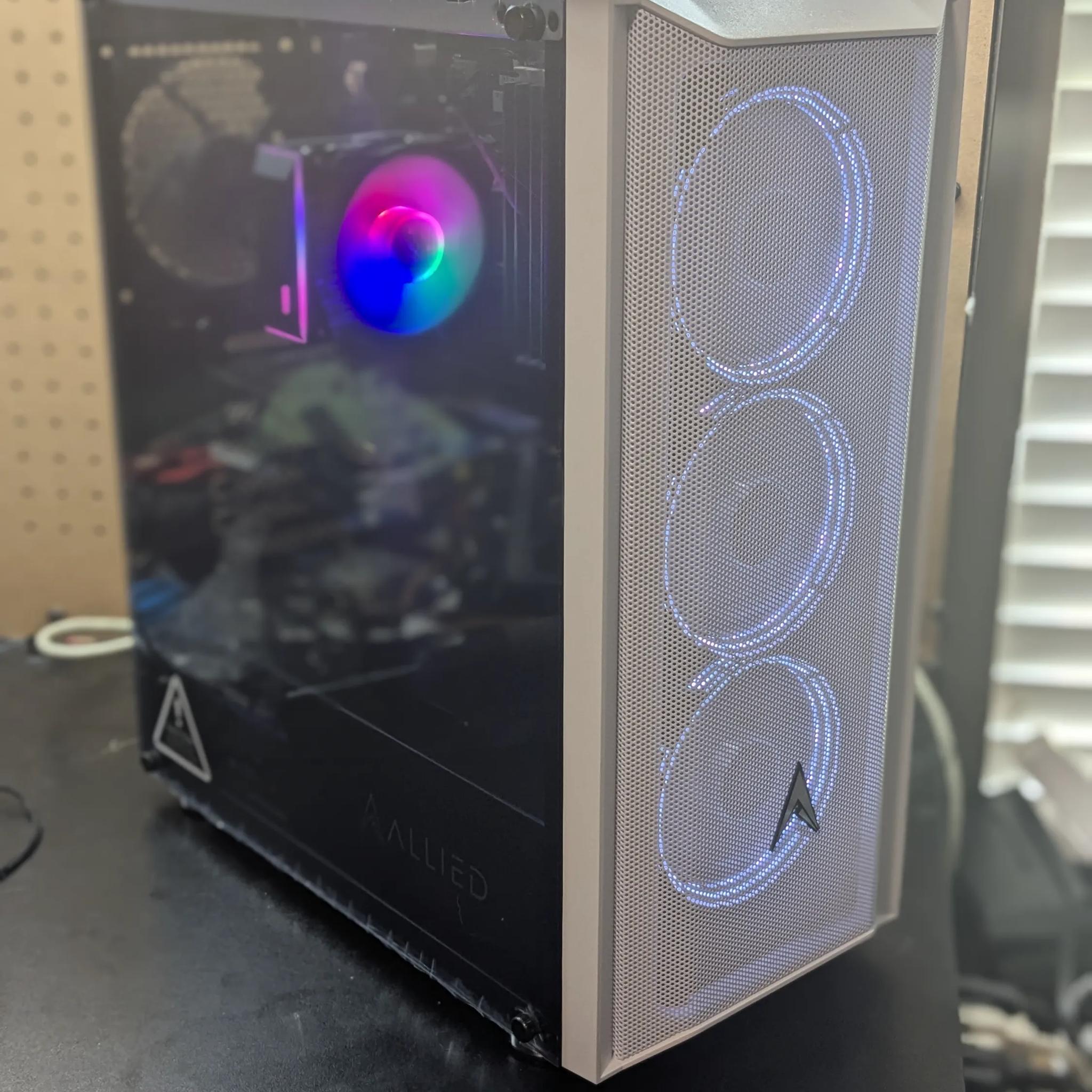 100 FPS Fortnite | 180 Day Warranty | i5-4570S, 16GB RAM, 480GB SSD, RX 480 4GB, RGB, Wifi, Win10