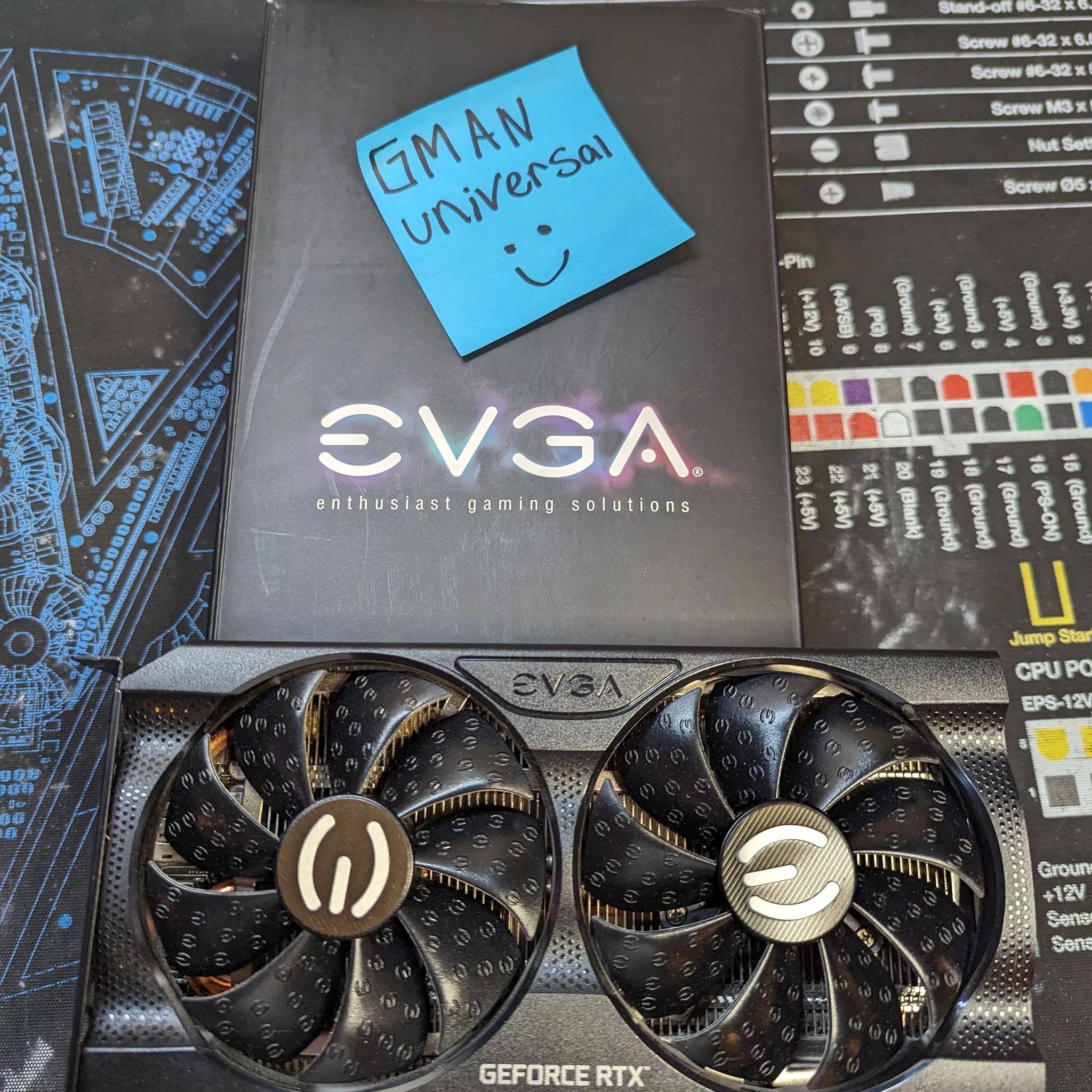 EVGA GeForce RTX 3060 12GB XC BLACK