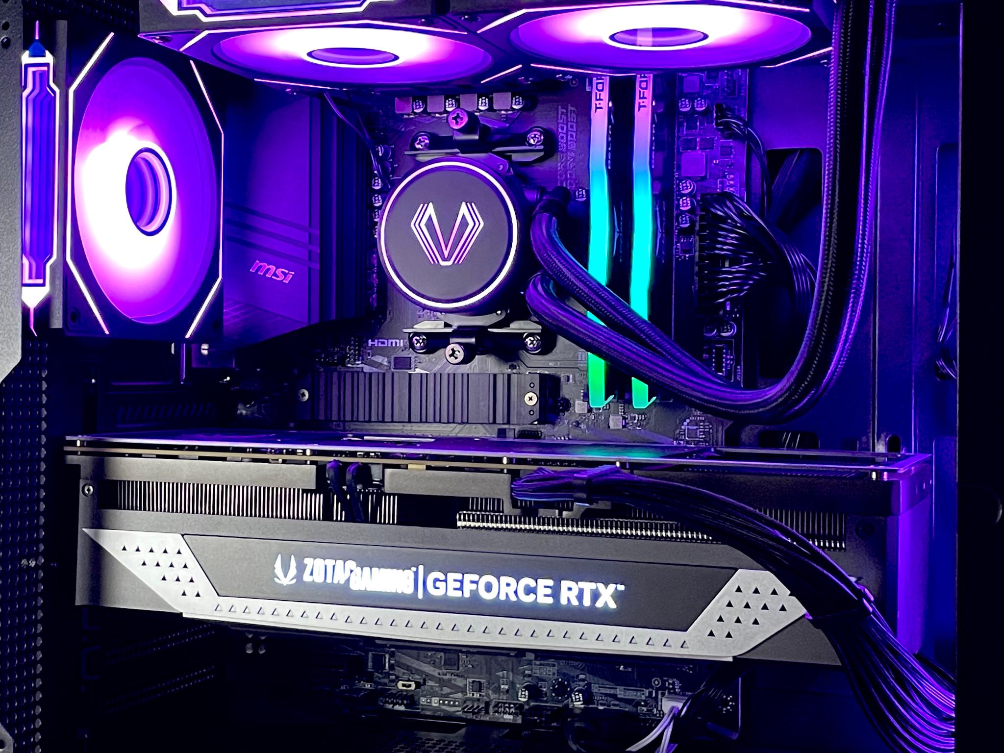 🔮 HAZE Gaming PC | RTX 4070 Ti SUPER 16GB | RYZEN 7 5700X3D | 16GB RAM | 1TB NVME | FREE...