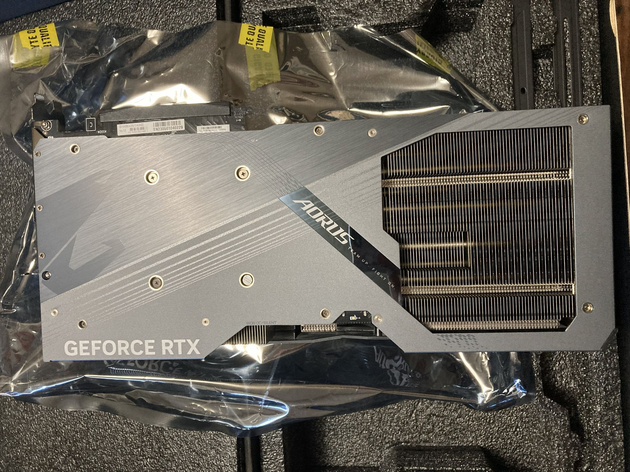Used Like New Still in Warranty Gigabyte AORUS GeForce RTX 4090 MASTER 24G