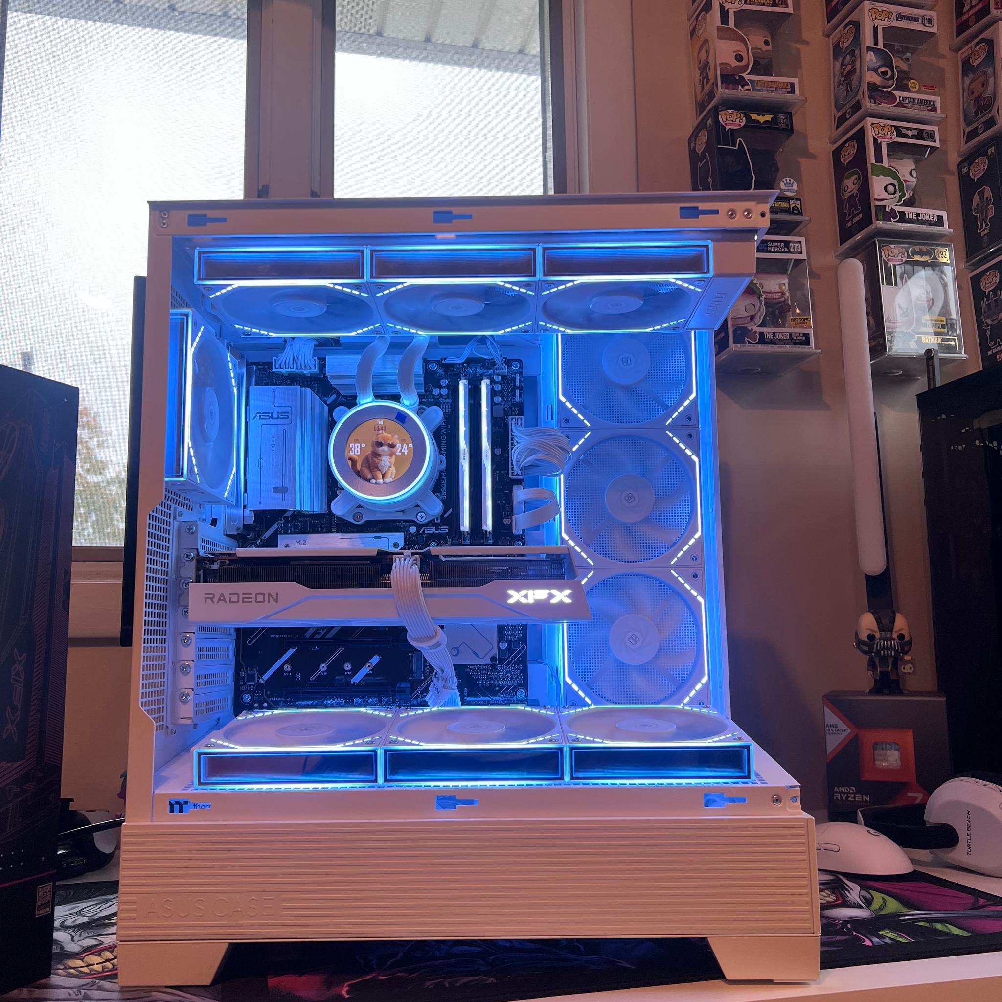 SALE! Glacier 🧊 | RYZEN 5 7600X | RX 9060XT 16GB | 32GB DDR5 | 2TB NVMe | 700W PSU |