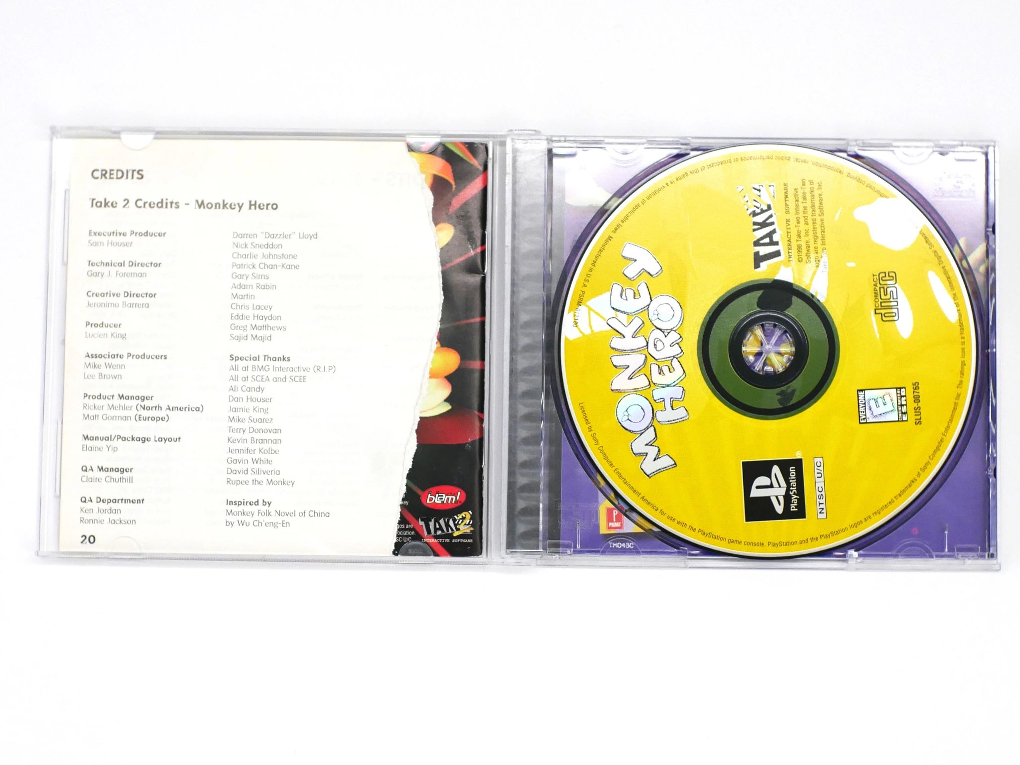 Final Fantasy Tactics, APE Escape, Monkey Hero PlayStation one game Bundle