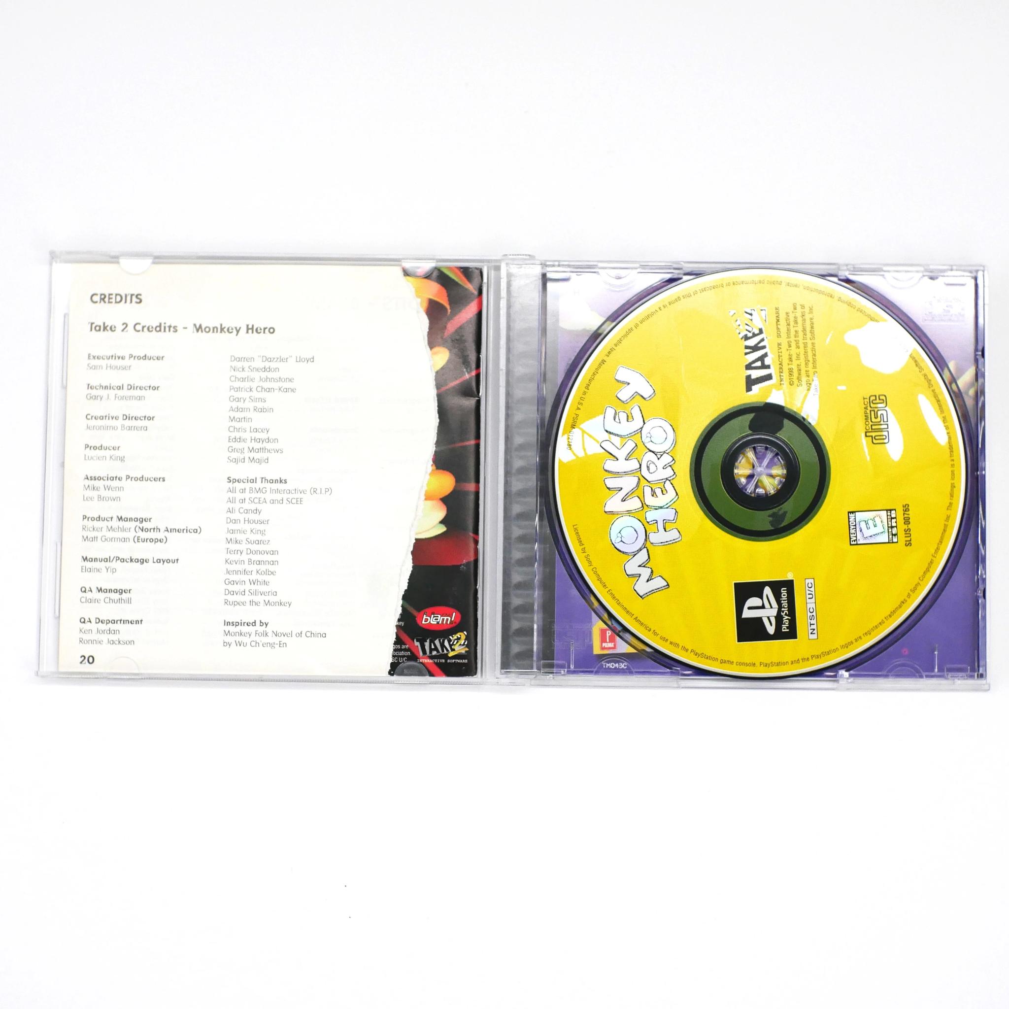 Final Fantasy Tactics, APE Escape, Monkey Hero PlayStation one game Bundle