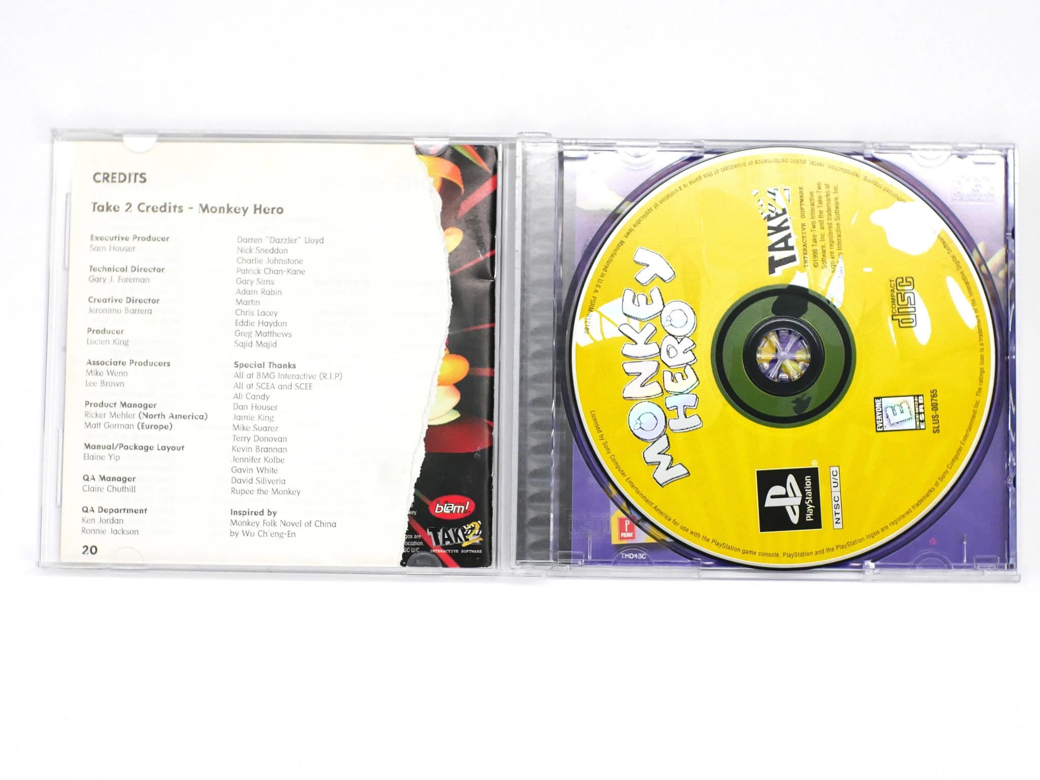 Final Fantasy Tactics, APE Escape, Monkey Hero PlayStation one game Bundle