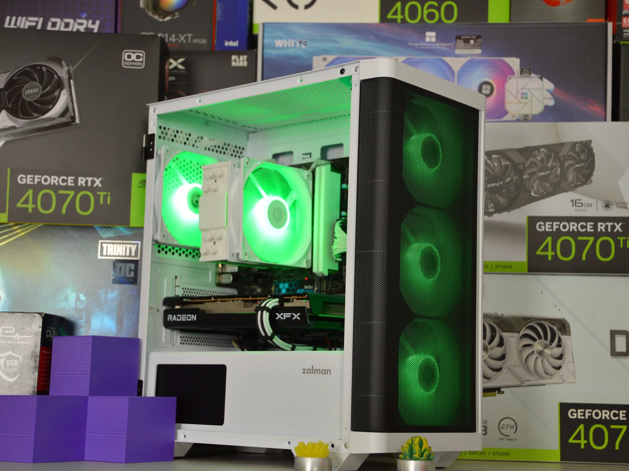 ❄️❄️| RX 6650XT 8GB | RYZEN 5 3600 | 16GB DDR4 RAM | 1TB NVME SSD | Icy Snow |