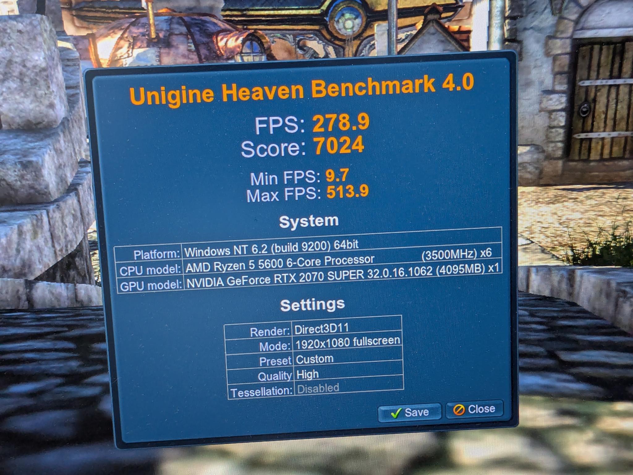 Gaming PC|AMD Ryzen 5 5600|EVGA GEFORCE RTX 2070 SUPER|1TB NVME SSD|16 GB DDR4 3200 |Windows 11 Home
